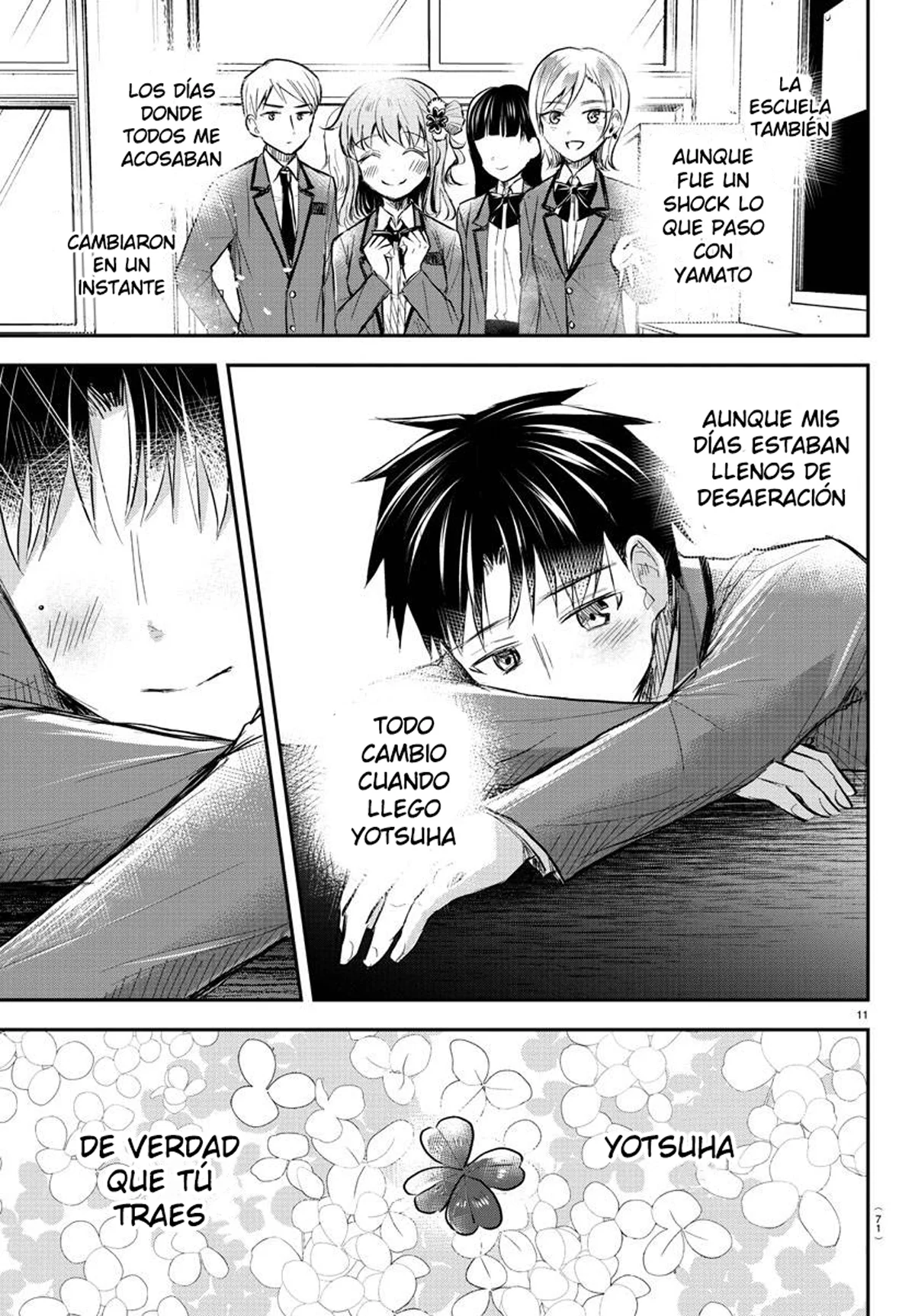 Kimi wa Yotsuba no Clover Capítulo 15 - Page 11