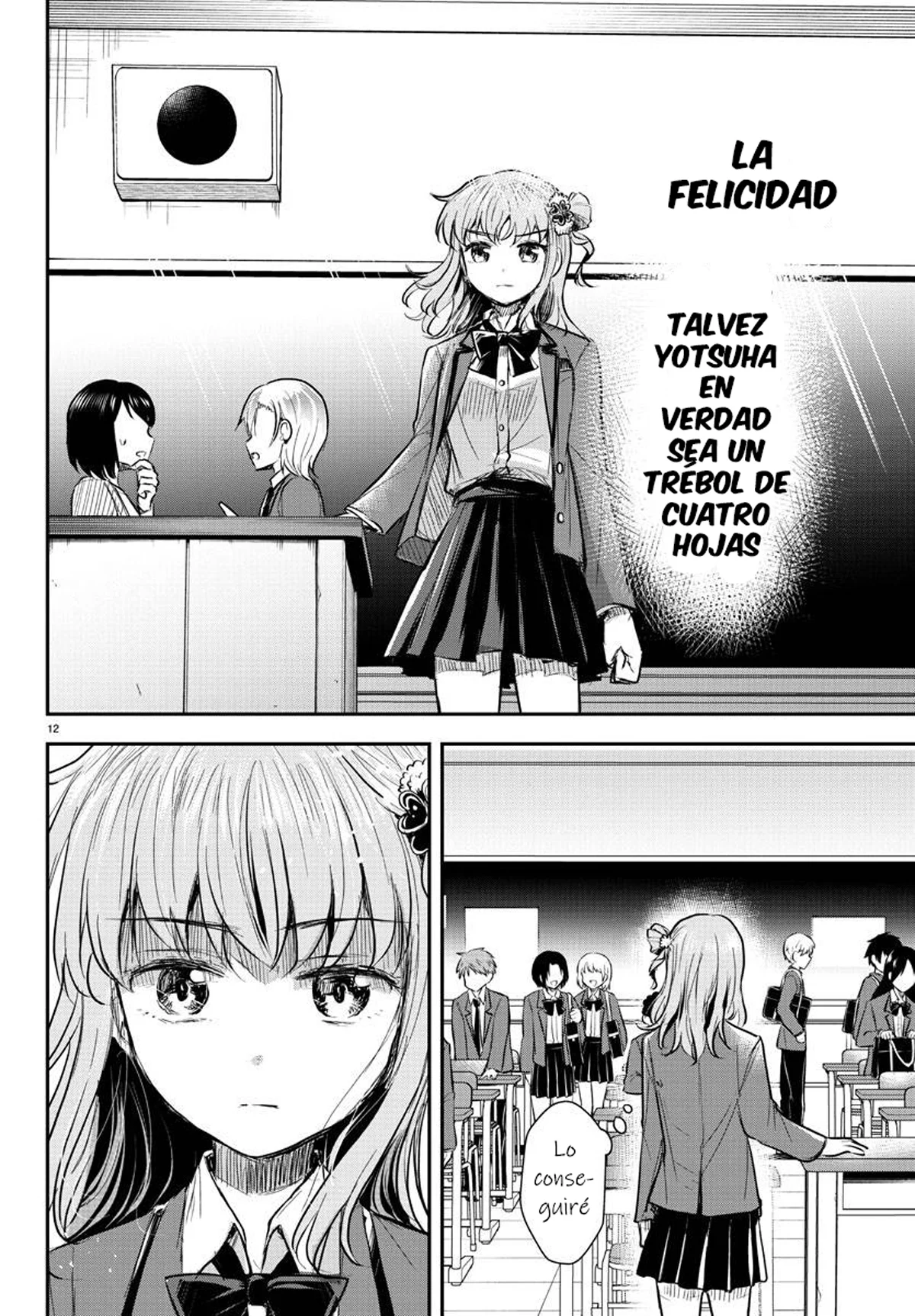Kimi wa Yotsuba no Clover Capítulo 15 - Page 12