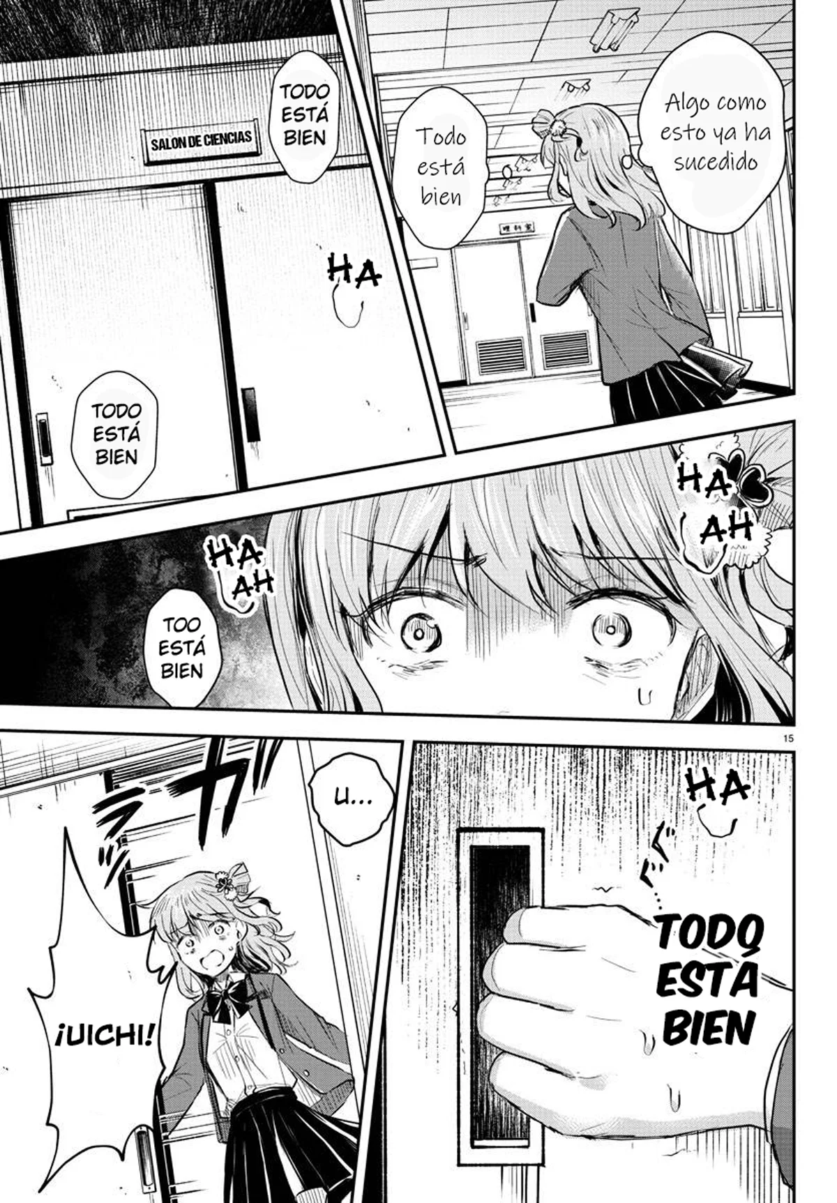Kimi wa Yotsuba no Clover Capítulo 15 - Page 15