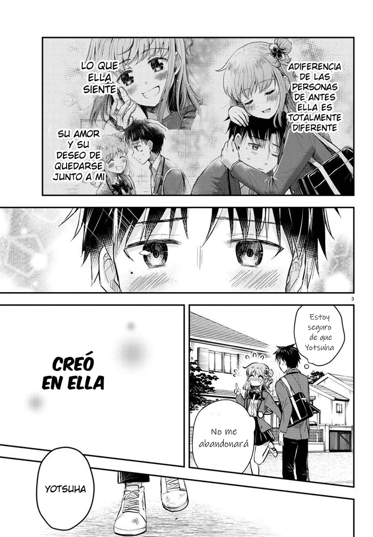 Kimi wa Yotsuba no Clover Capítulo 15 - Page 3