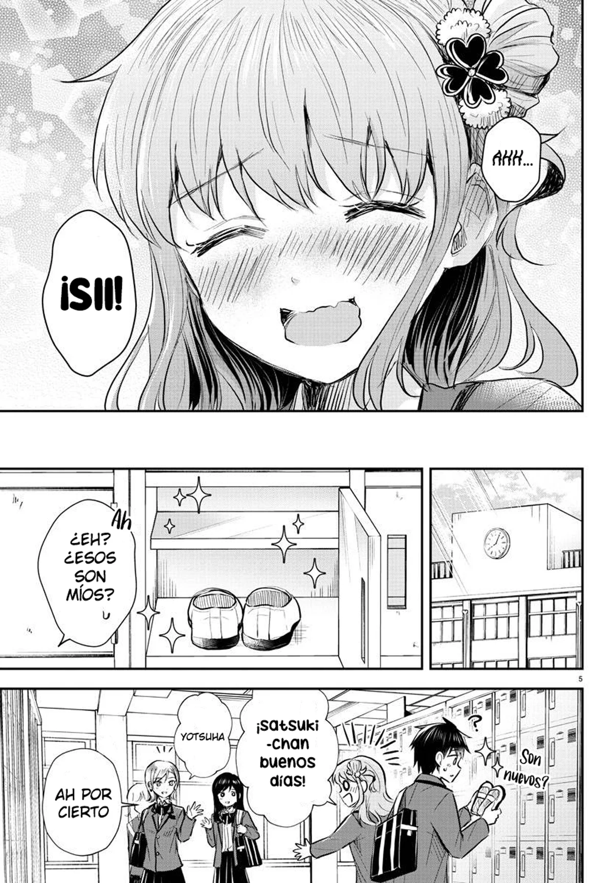 Kimi wa Yotsuba no Clover Capítulo 15 - Page 5