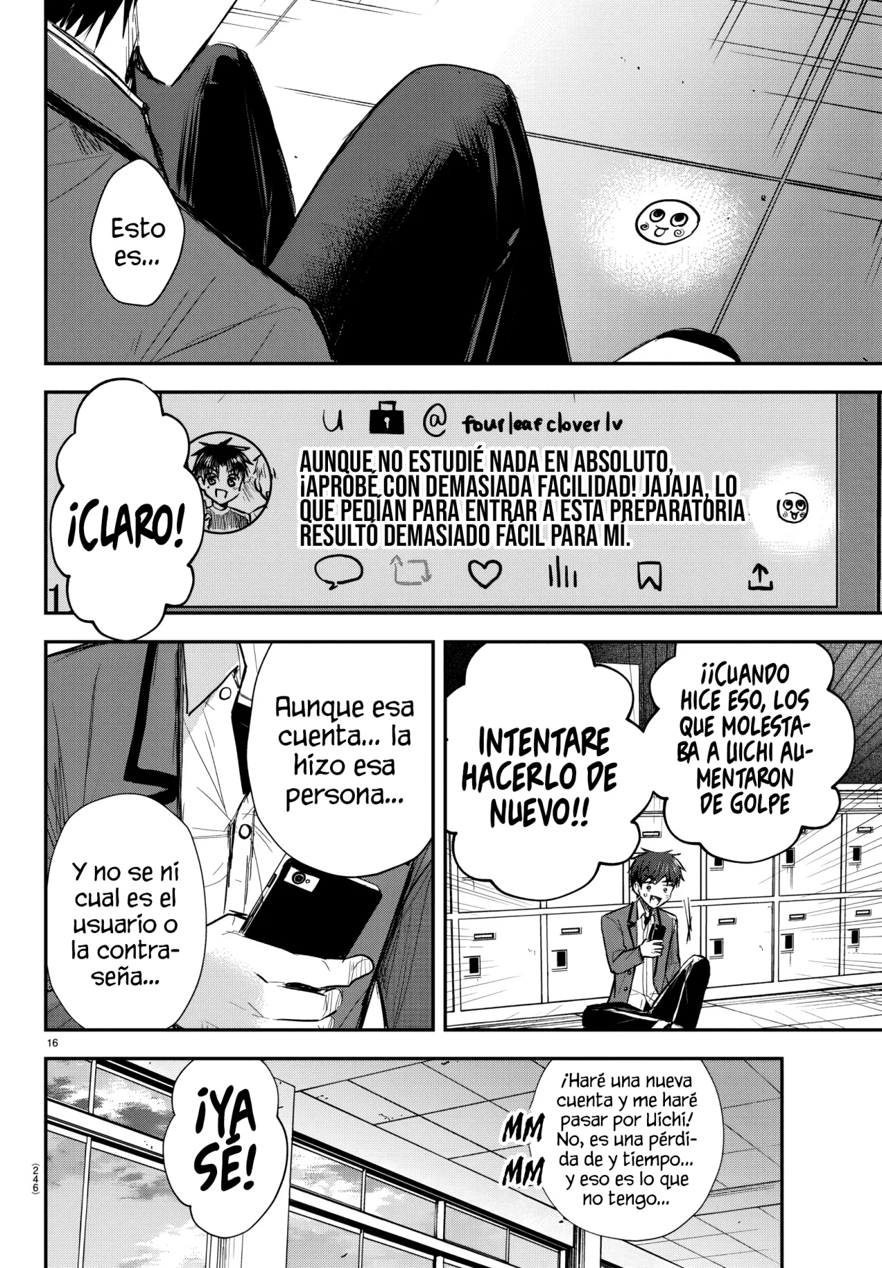 Kimi wa Yotsuba no Clover Capítulo 17 - Page 18