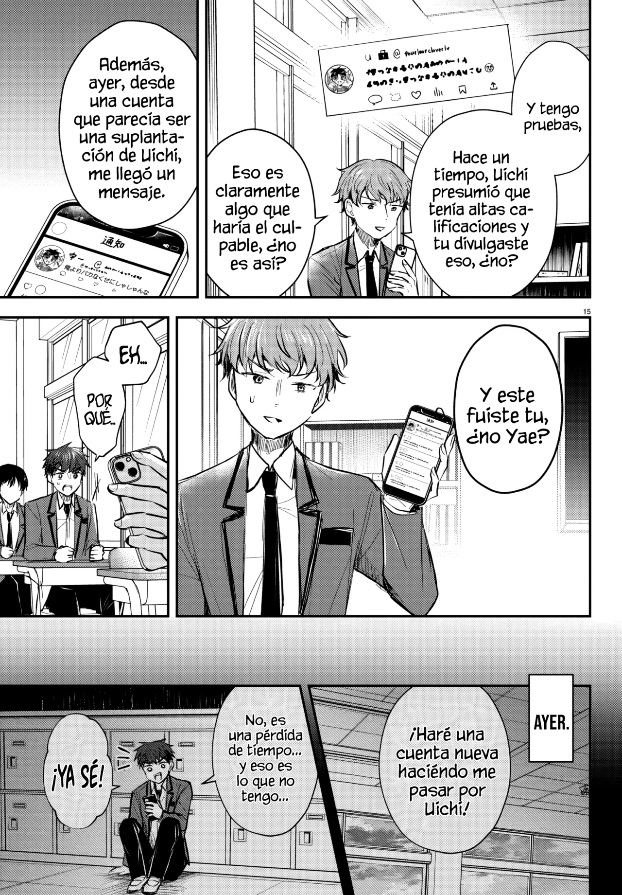 Kimi wa Yotsuba no Clover Capítulo 18 - Page 17