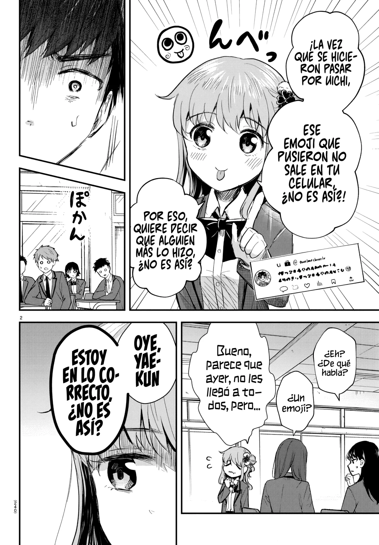Kimi wa Yotsuba no Clover Capítulo 19 - Page 5