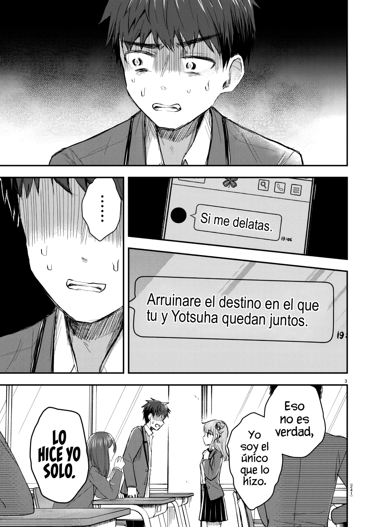 Kimi wa Yotsuba no Clover Capítulo 19 - Page 6