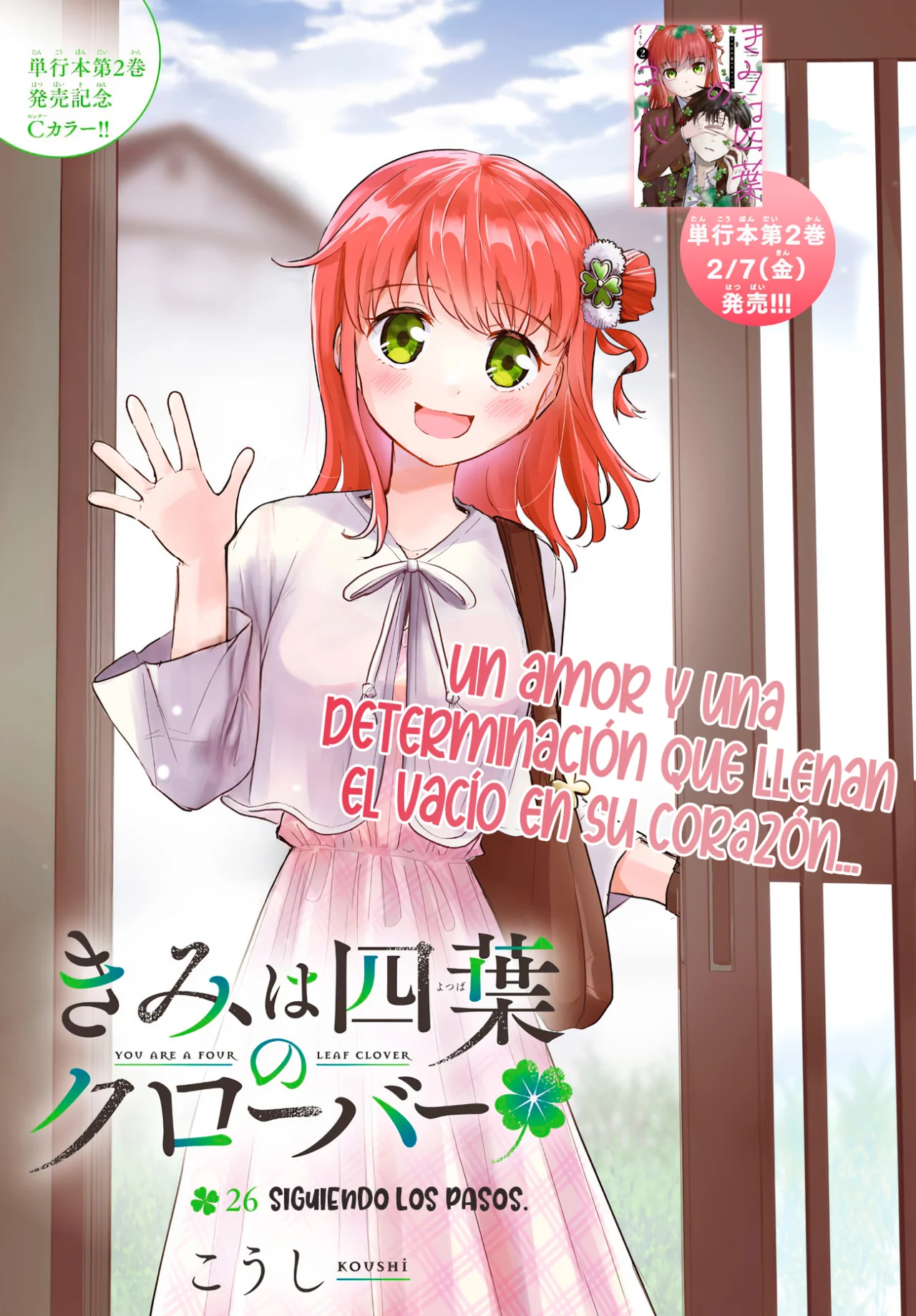 Kimi wa Yotsuba no Clover Capítulo 26 - Page 3