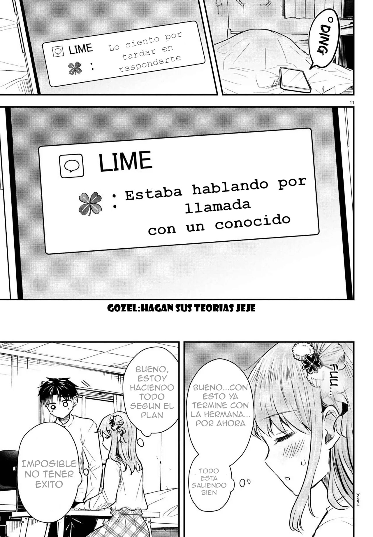Kimi wa Yotsuba no Clover Capítulo 27 - Page 11
