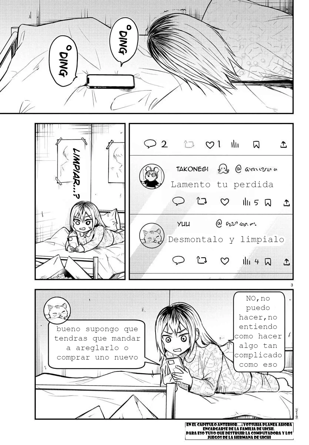 Kimi wa Yotsuba no Clover Capítulo 27 - Page 3