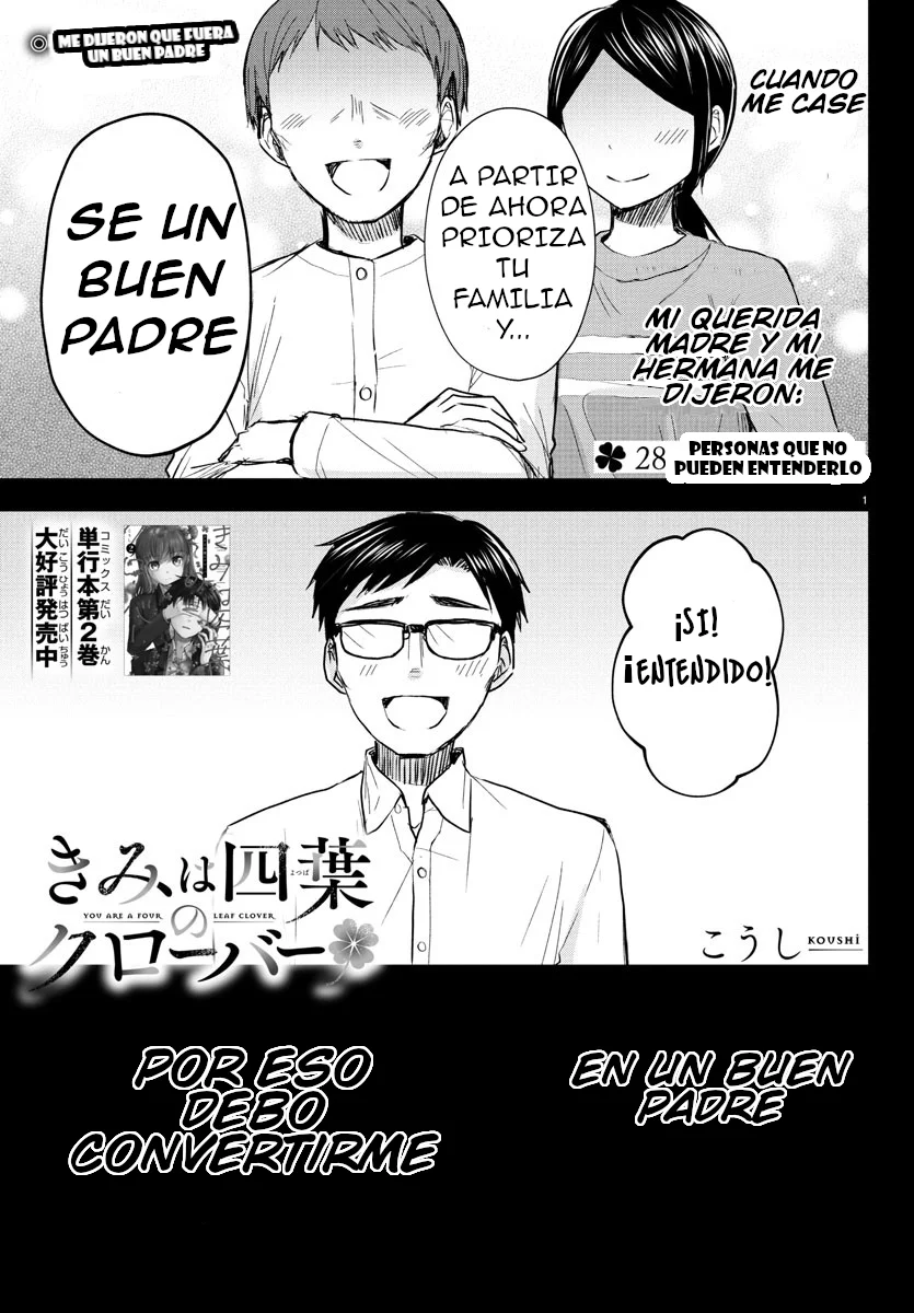 Kimi wa Yotsuba no Clover Capítulo 28 - Page 1