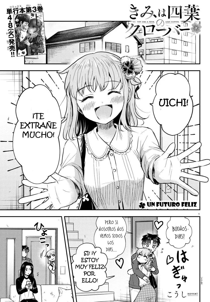 Kimi wa Yotsuba no Clover Capítulo 31 - Page 1