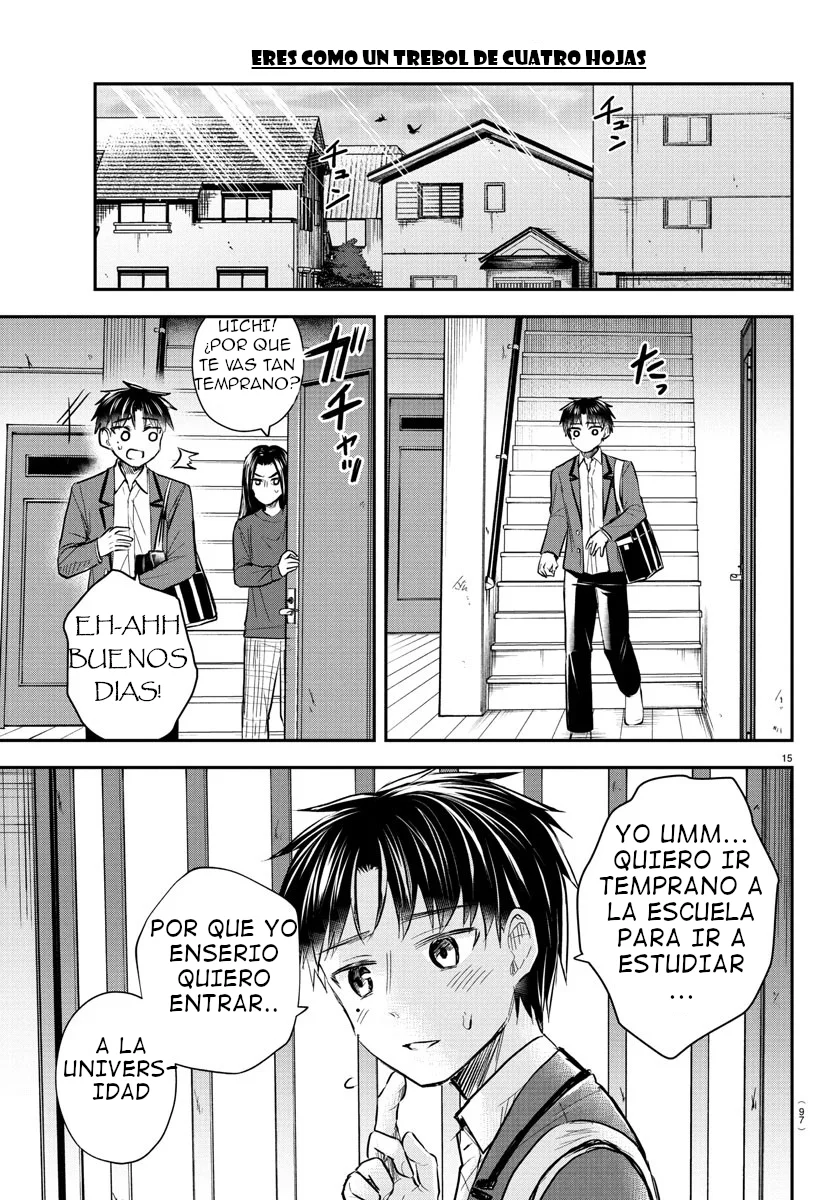 Kimi wa Yotsuba no Clover Capítulo 32 - Page 15