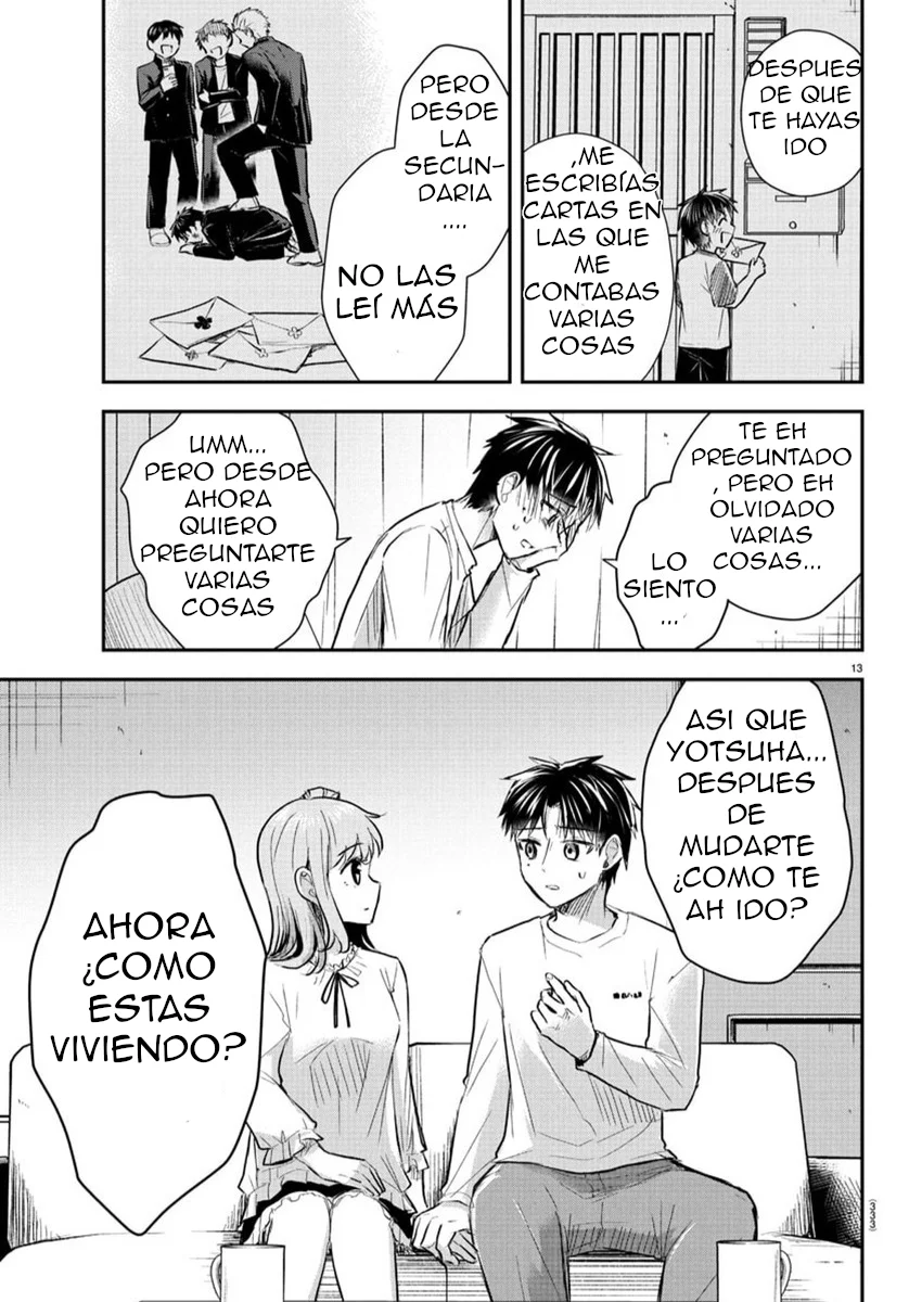Kimi wa Yotsuba no Clover Capítulo 37 - Page 13