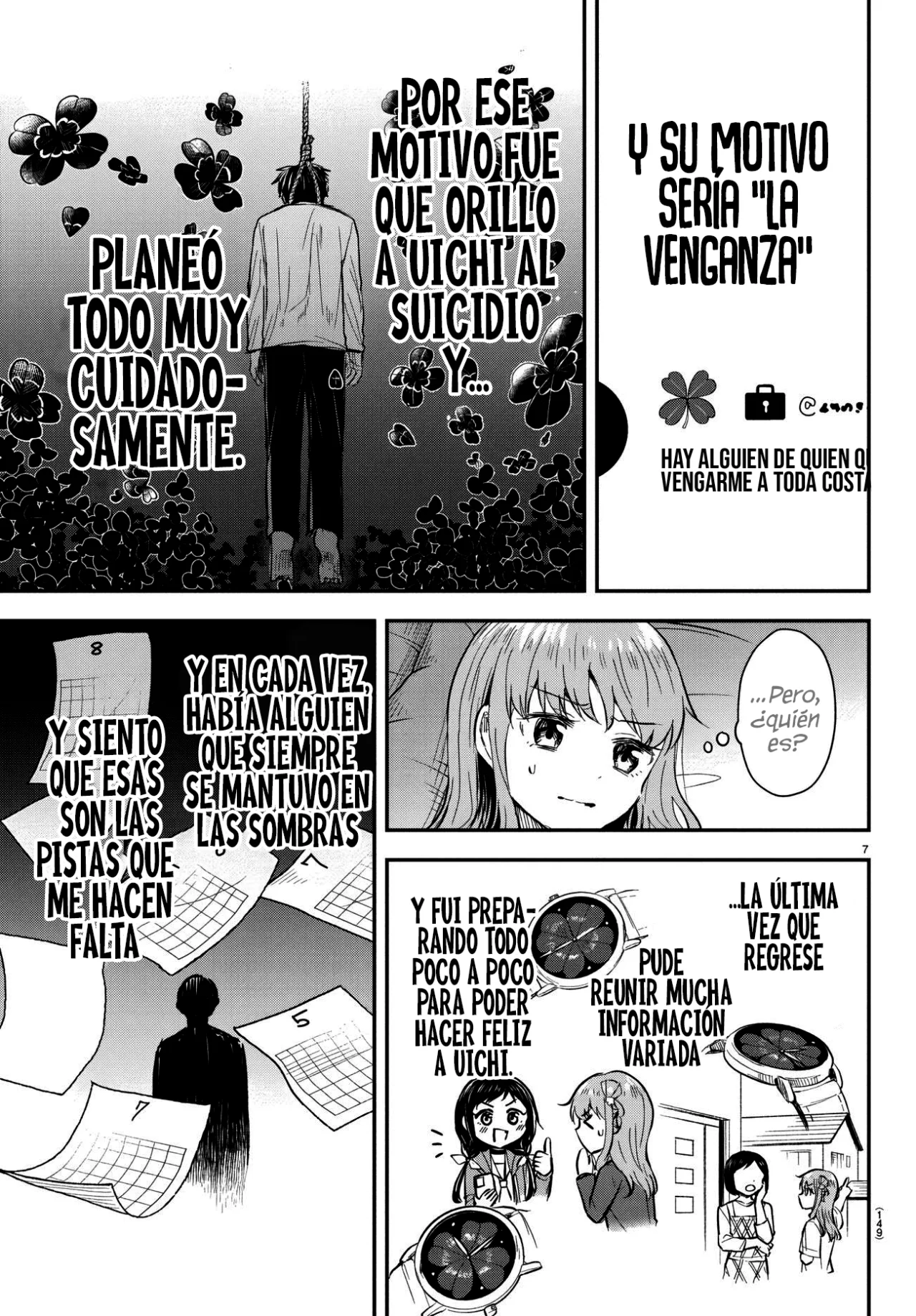 Kimi wa Yotsuba no Clover Capítulo 46 - Page 10