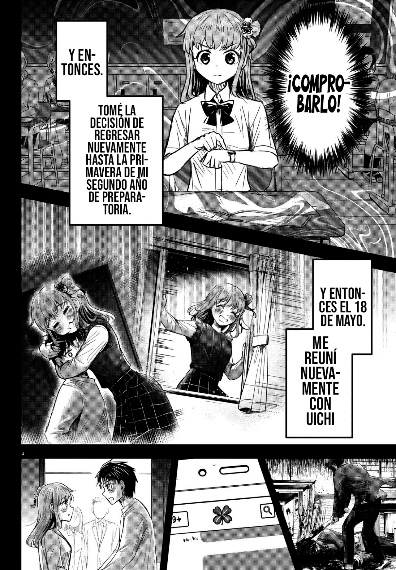 Kimi wa Yotsuba no Clover Capítulo 46 - Page 7