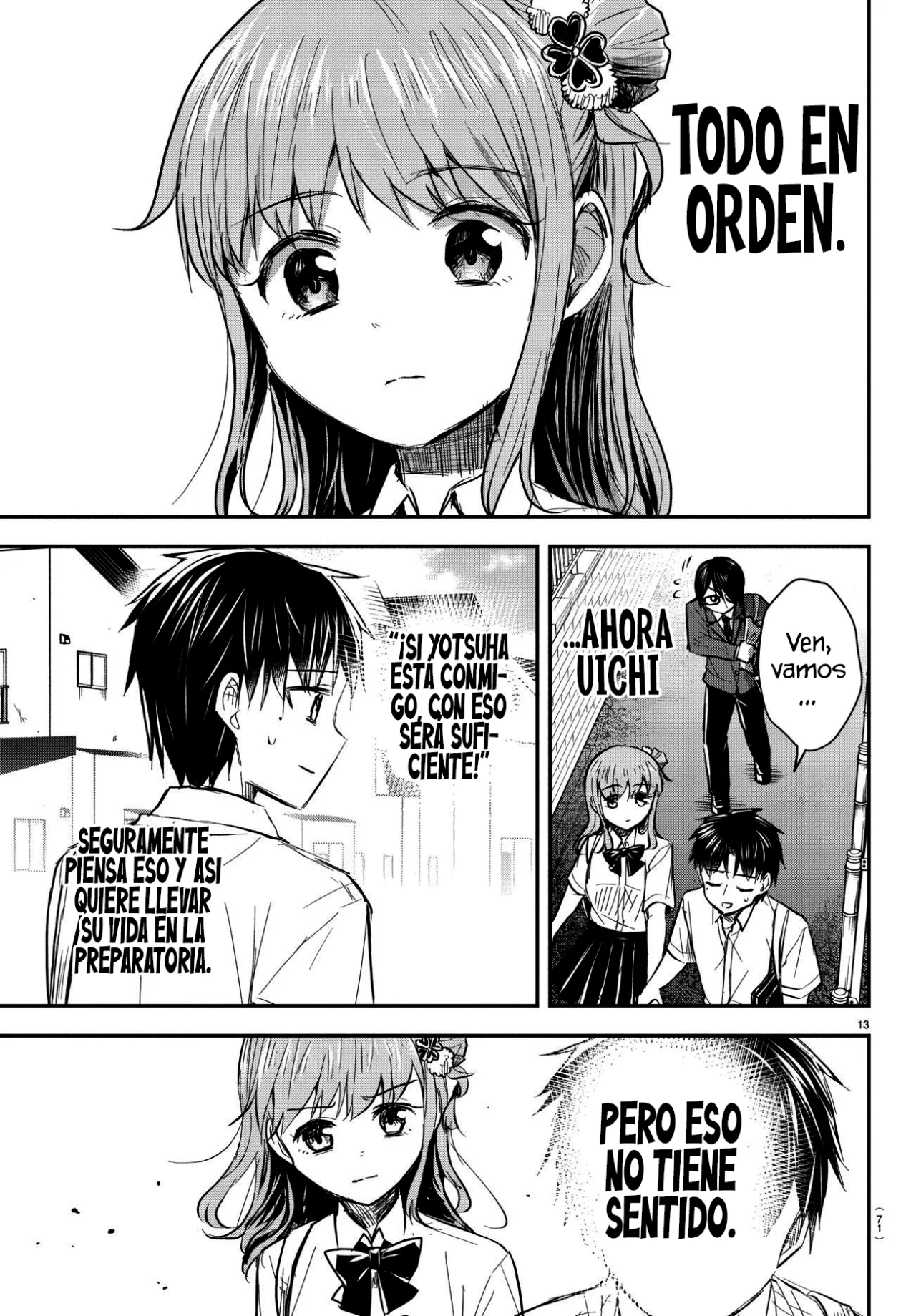 Kimi wa Yotsuba no Clover Capítulo 47 - Page 15