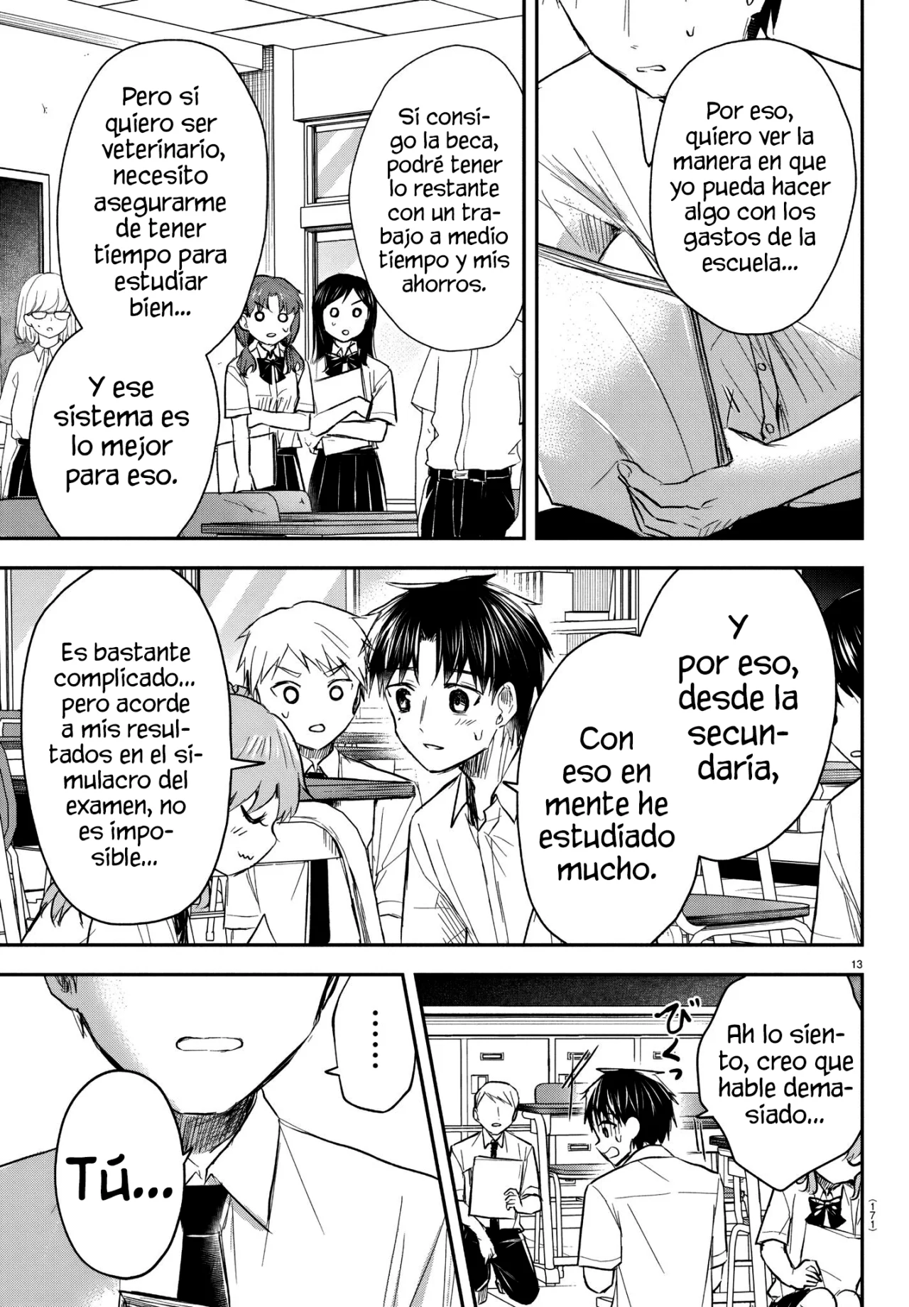 Kimi wa Yotsuba no Clover Capítulo 48 - Page 16
