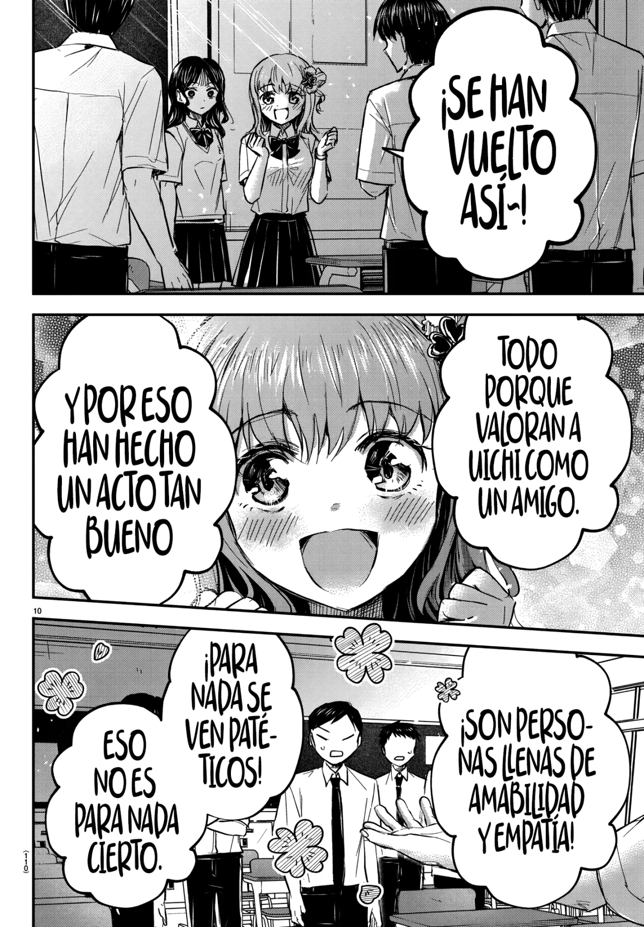 Kimi wa Yotsuba no Clover Capítulo 49 - Page 14