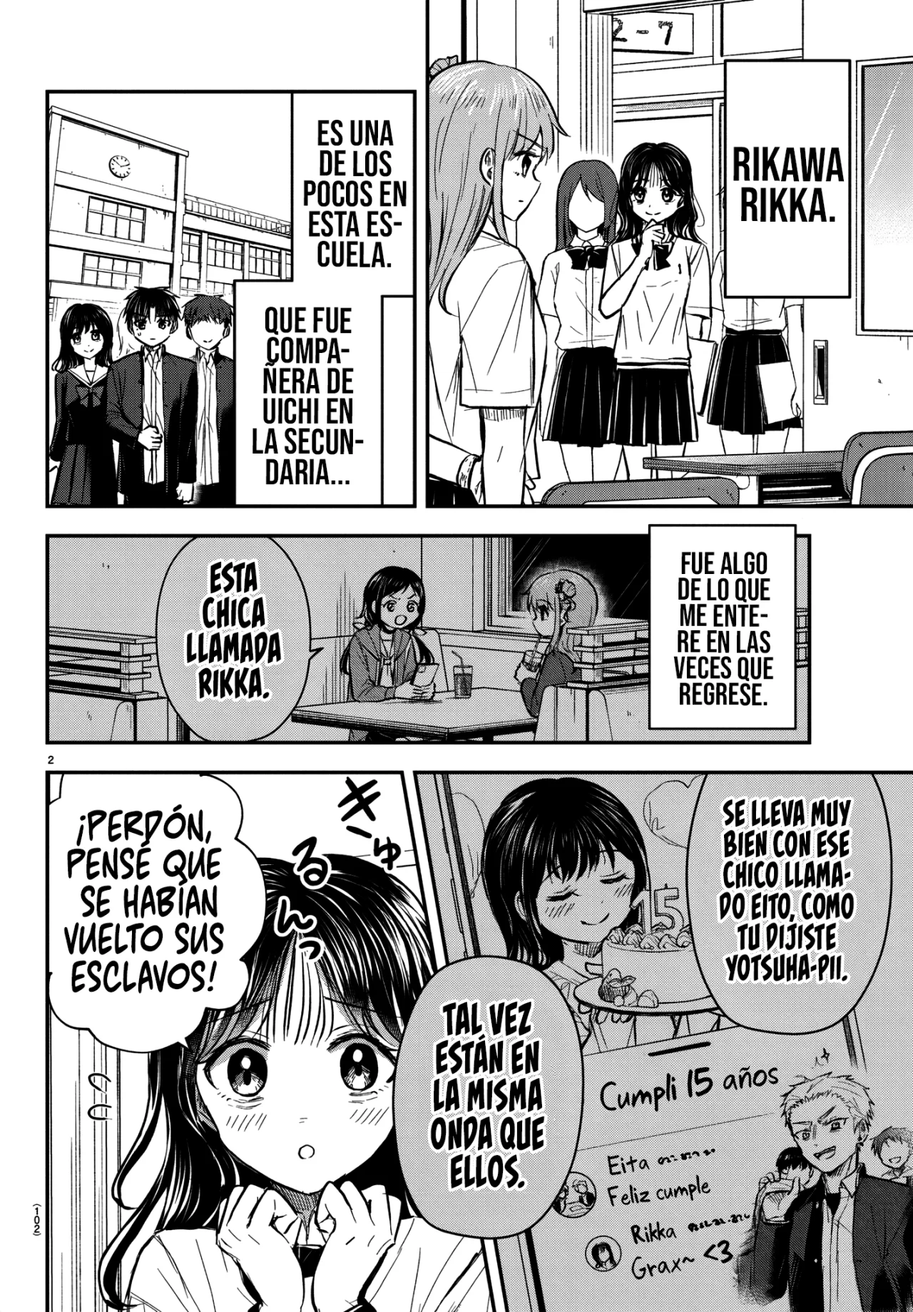 Kimi wa Yotsuba no Clover Capítulo 49 - Page 6