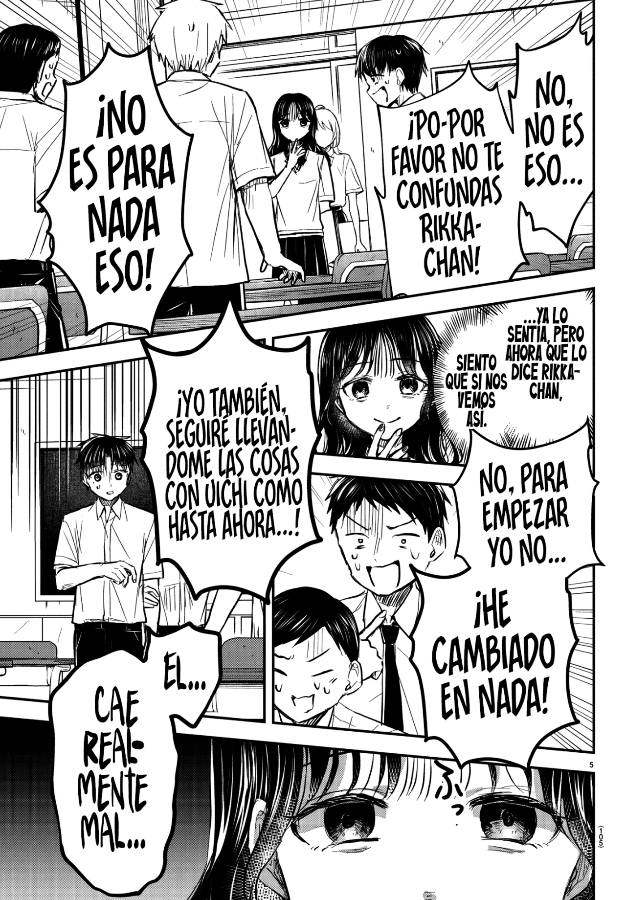 Kimi wa Yotsuba no Clover Capítulo 49 - Page 9