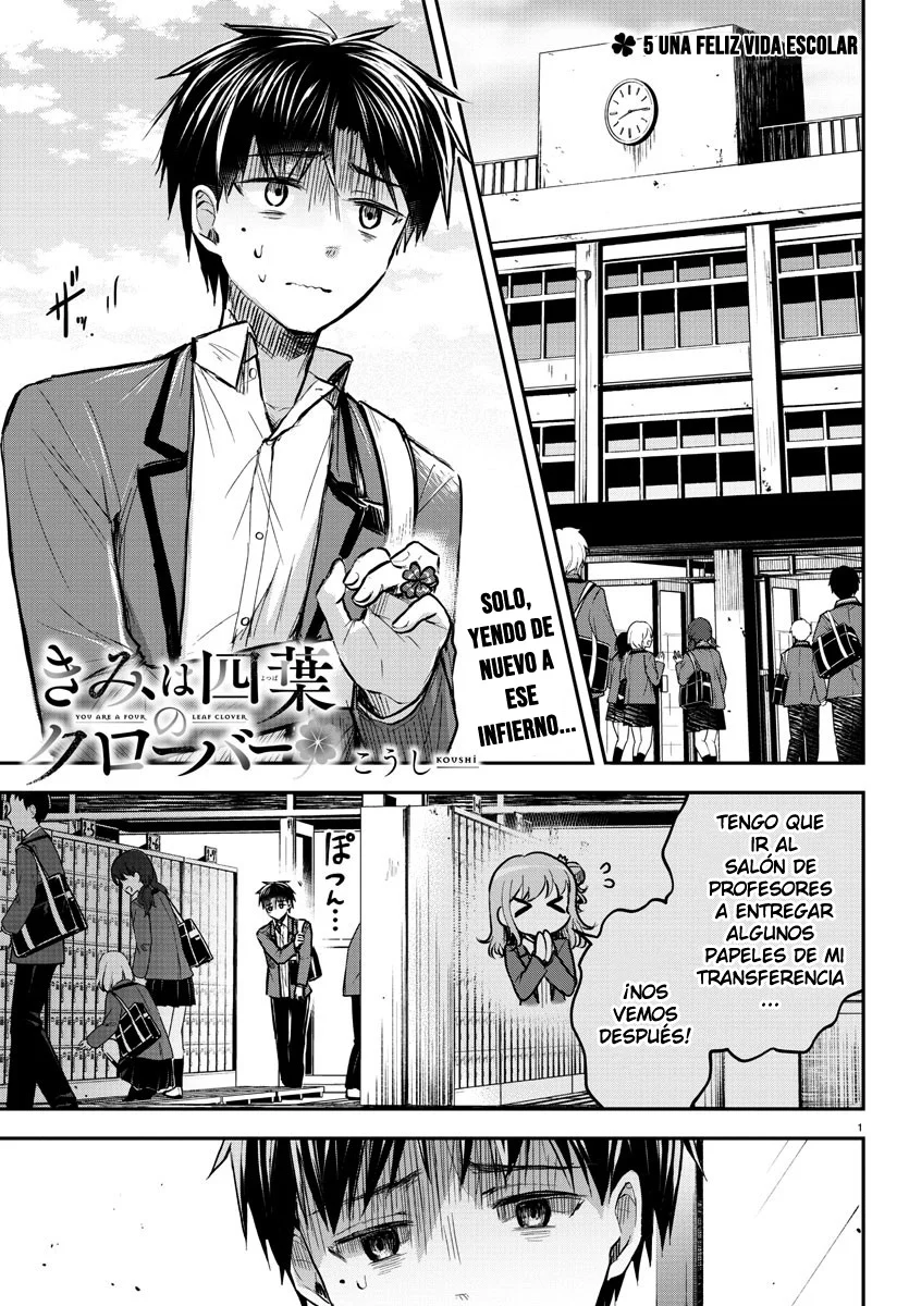 Kimi wa Yotsuba no Clover Capítulo 5 - Page 1
