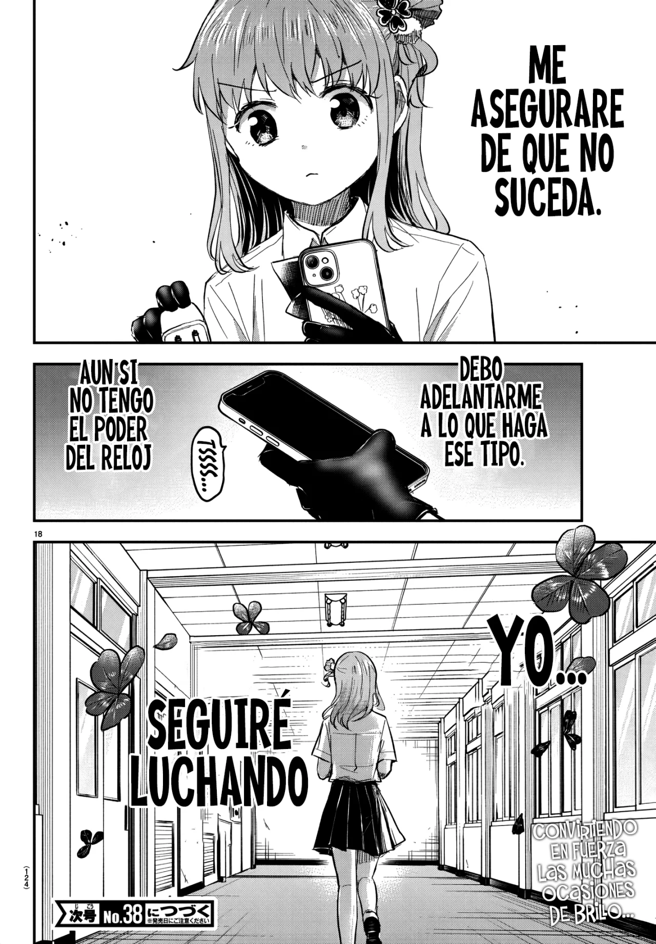 Kimi wa Yotsuba no Clover Capítulo 50 - Page 21