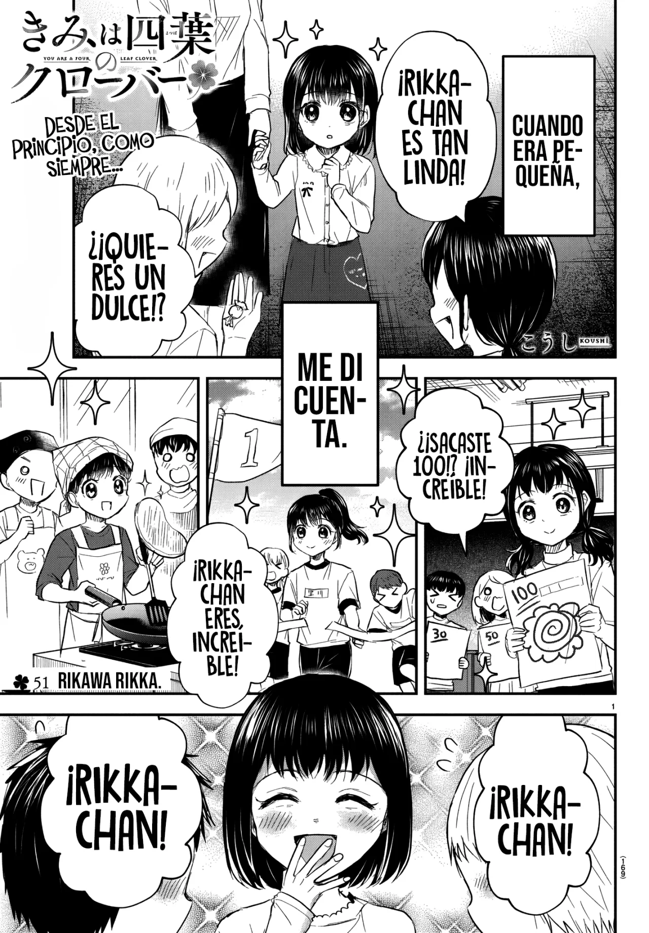 Kimi wa Yotsuba no Clover Capítulo 51 - Page 4