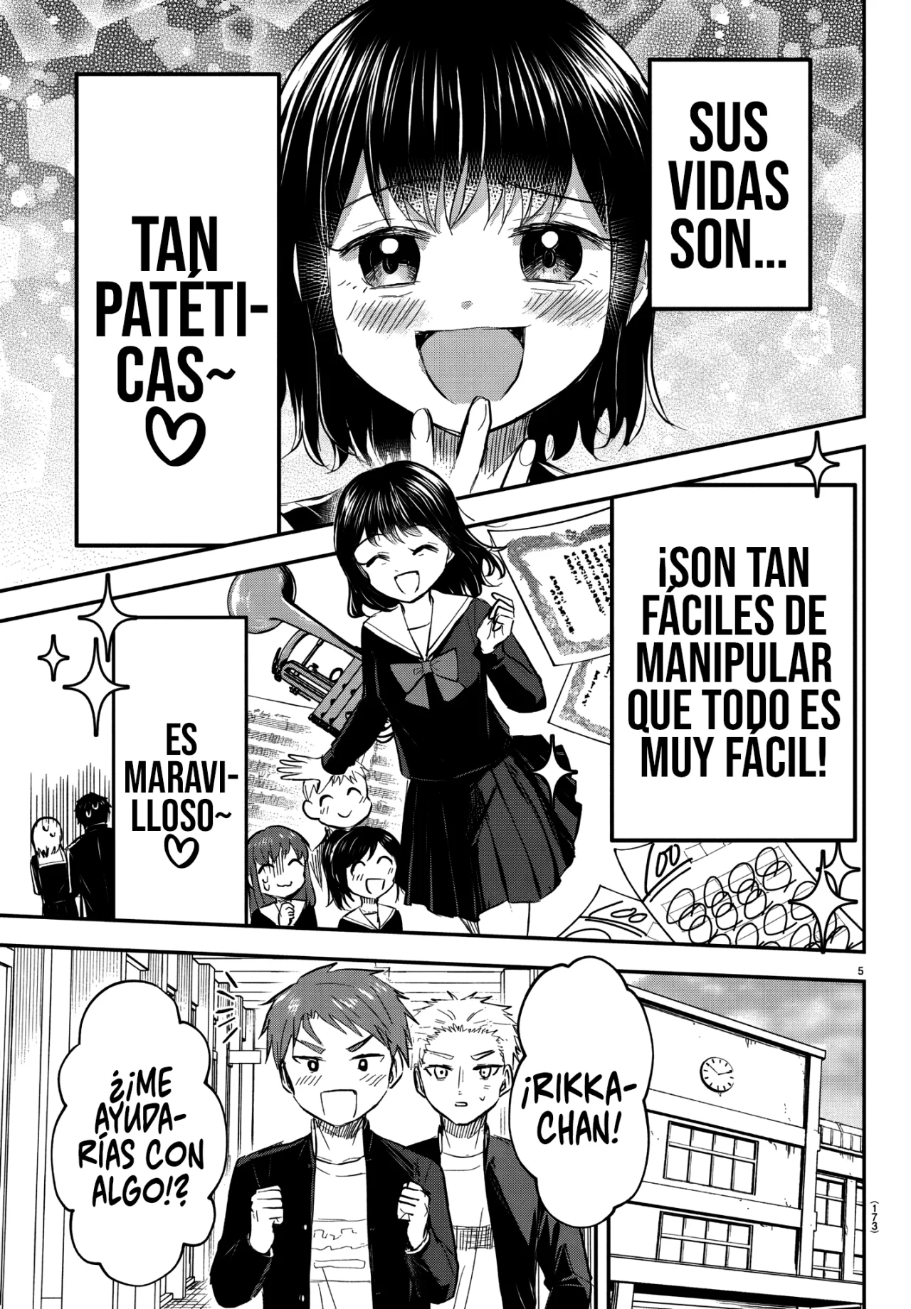 Kimi wa Yotsuba no Clover Capítulo 51 - Page 8