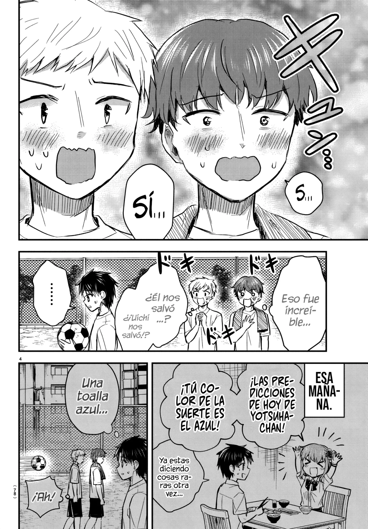 Kimi wa Yotsuba no Clover Capítulo 52 - Page 7