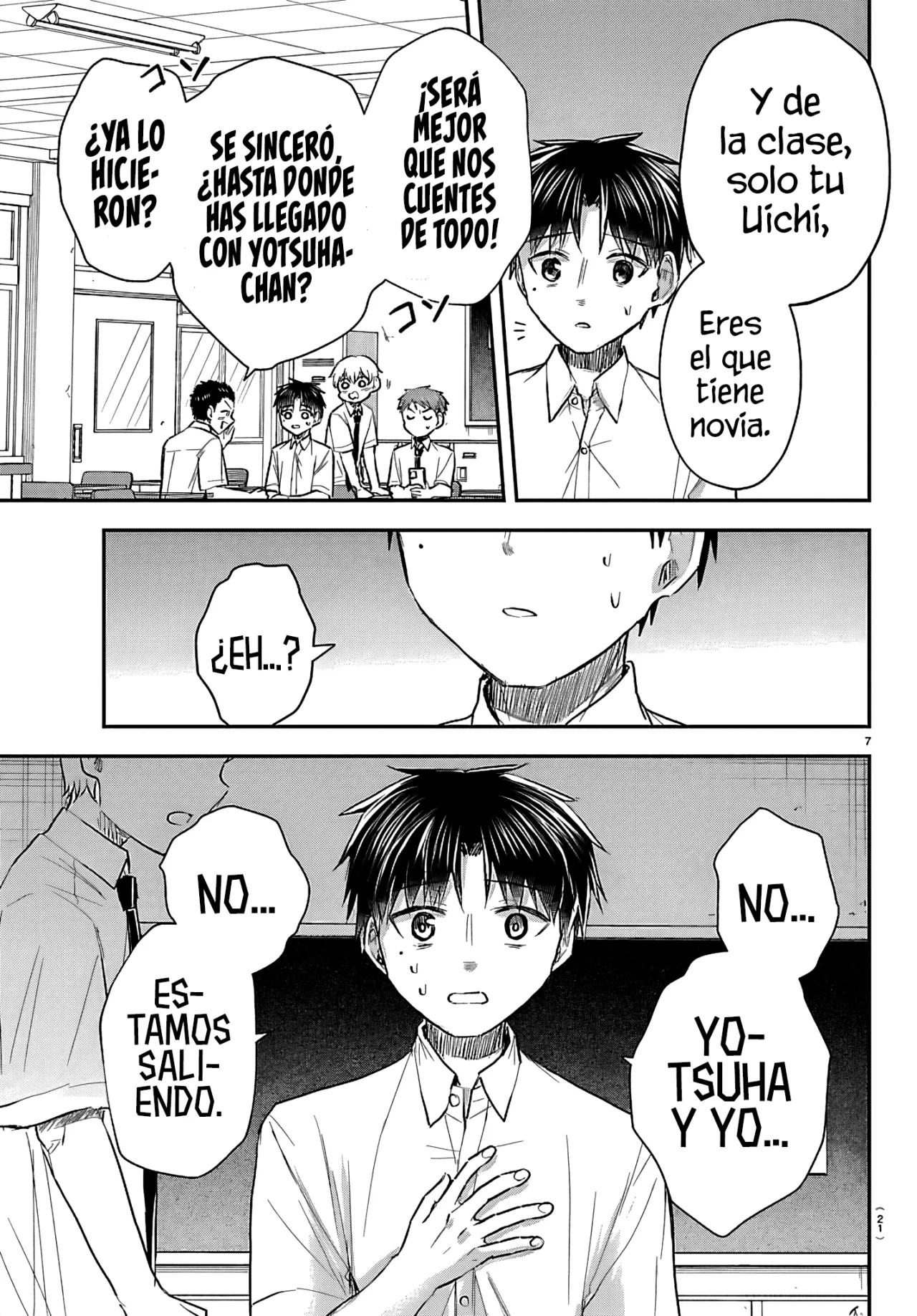 Kimi wa Yotsuba no Clover Capítulo 53 - Page 11