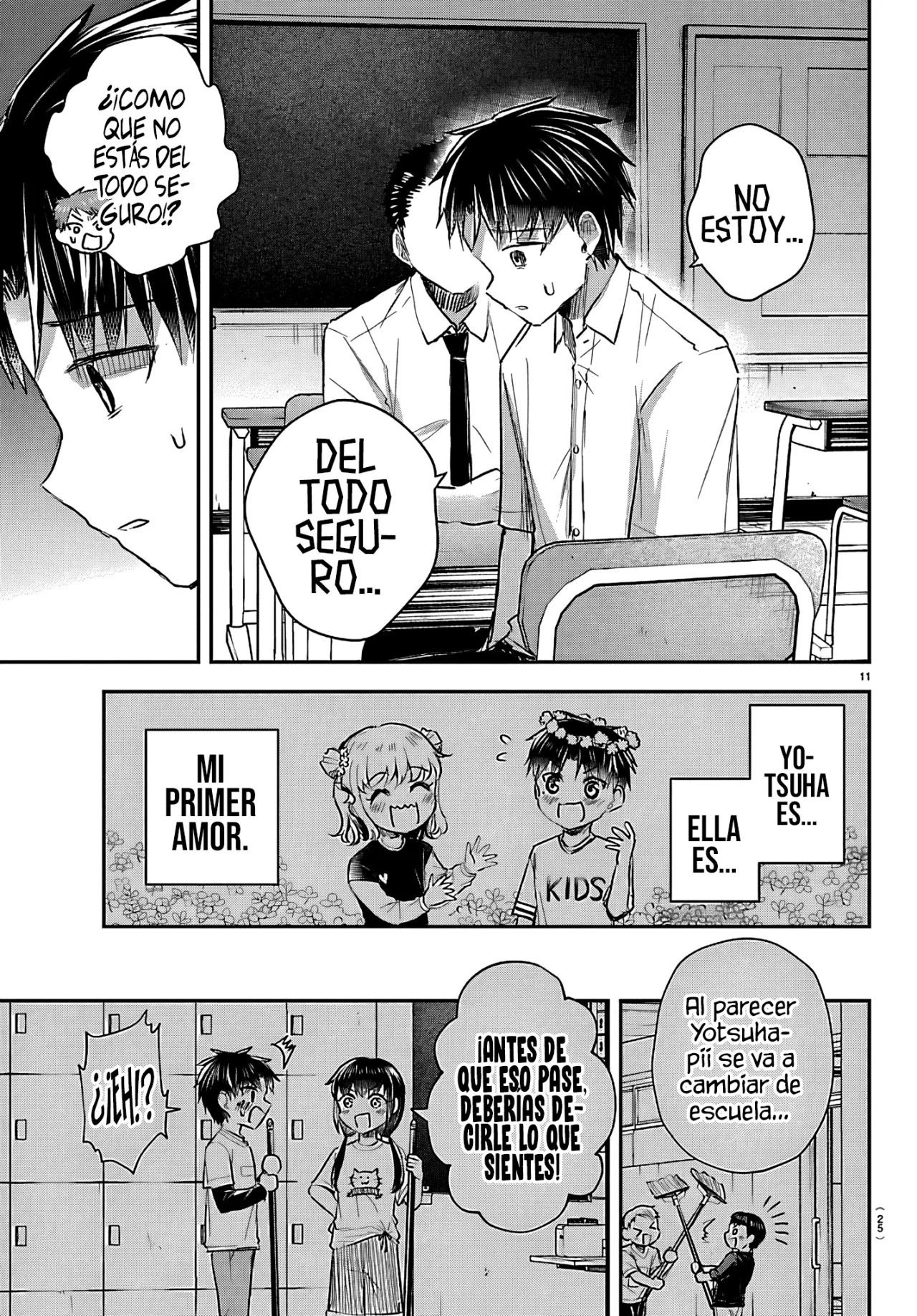 Kimi wa Yotsuba no Clover Capítulo 53 - Page 15