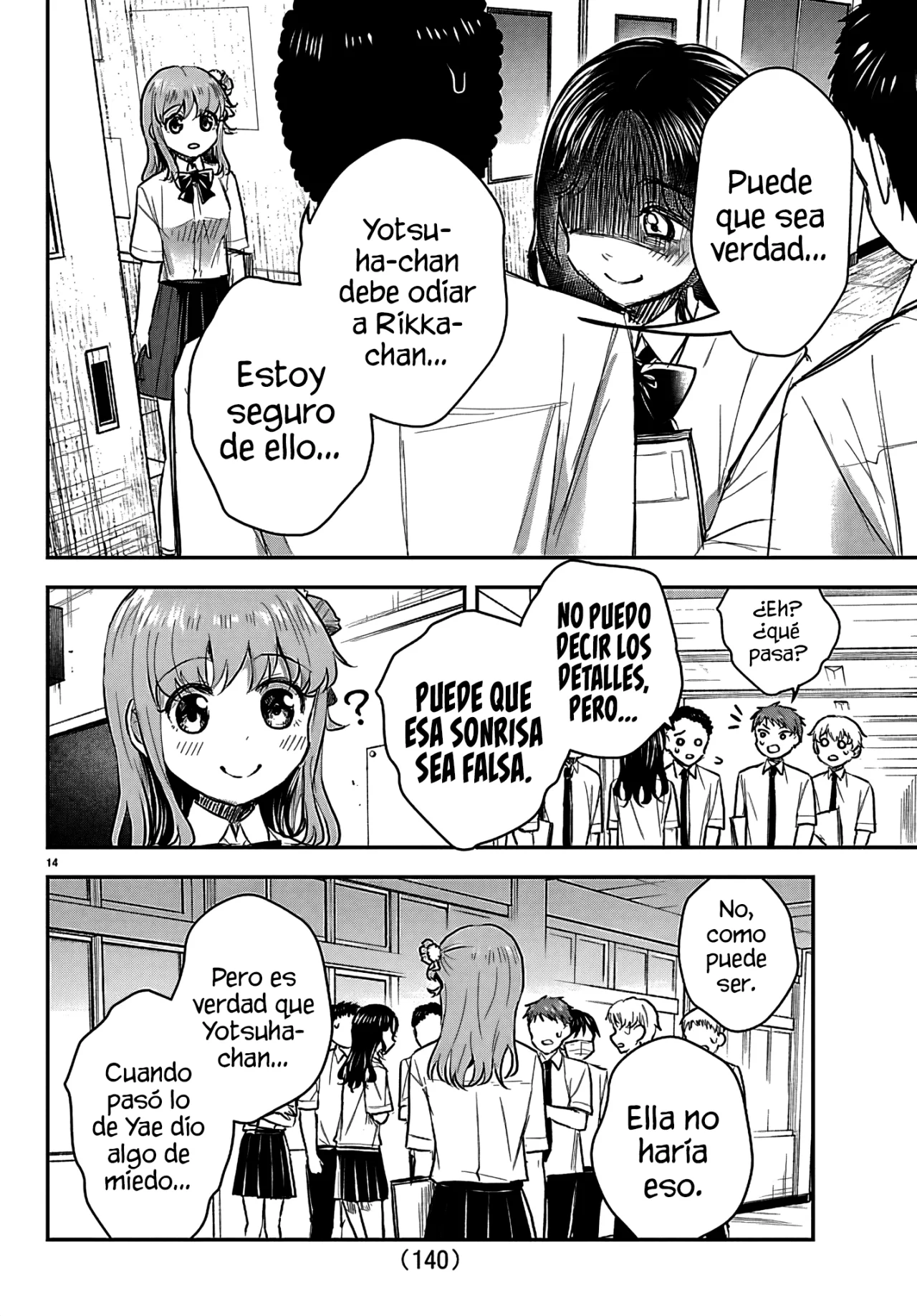 Kimi wa Yotsuba no Clover Capítulo 54 - Page 17