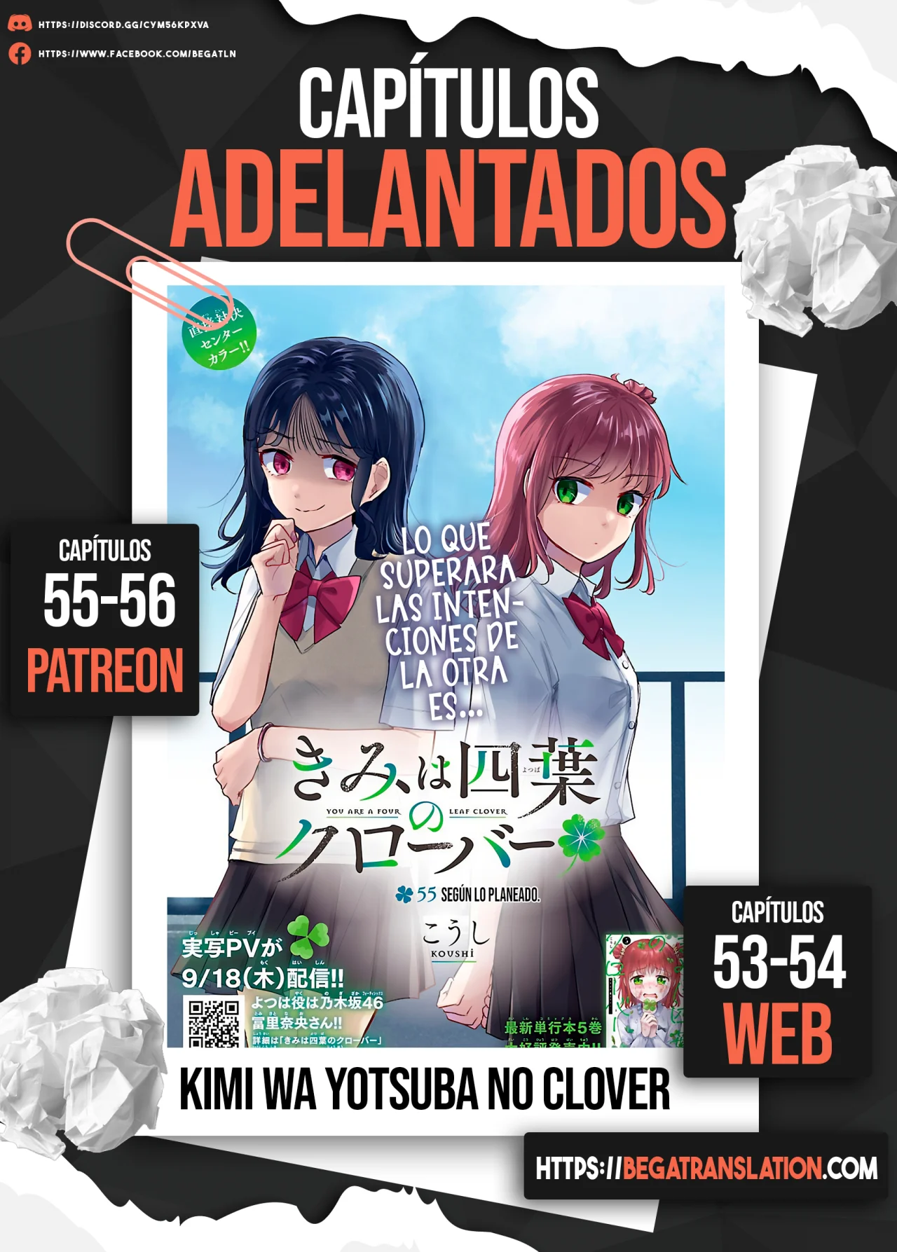 Kimi wa Yotsuba no Clover Capítulo 54 - Page 23
