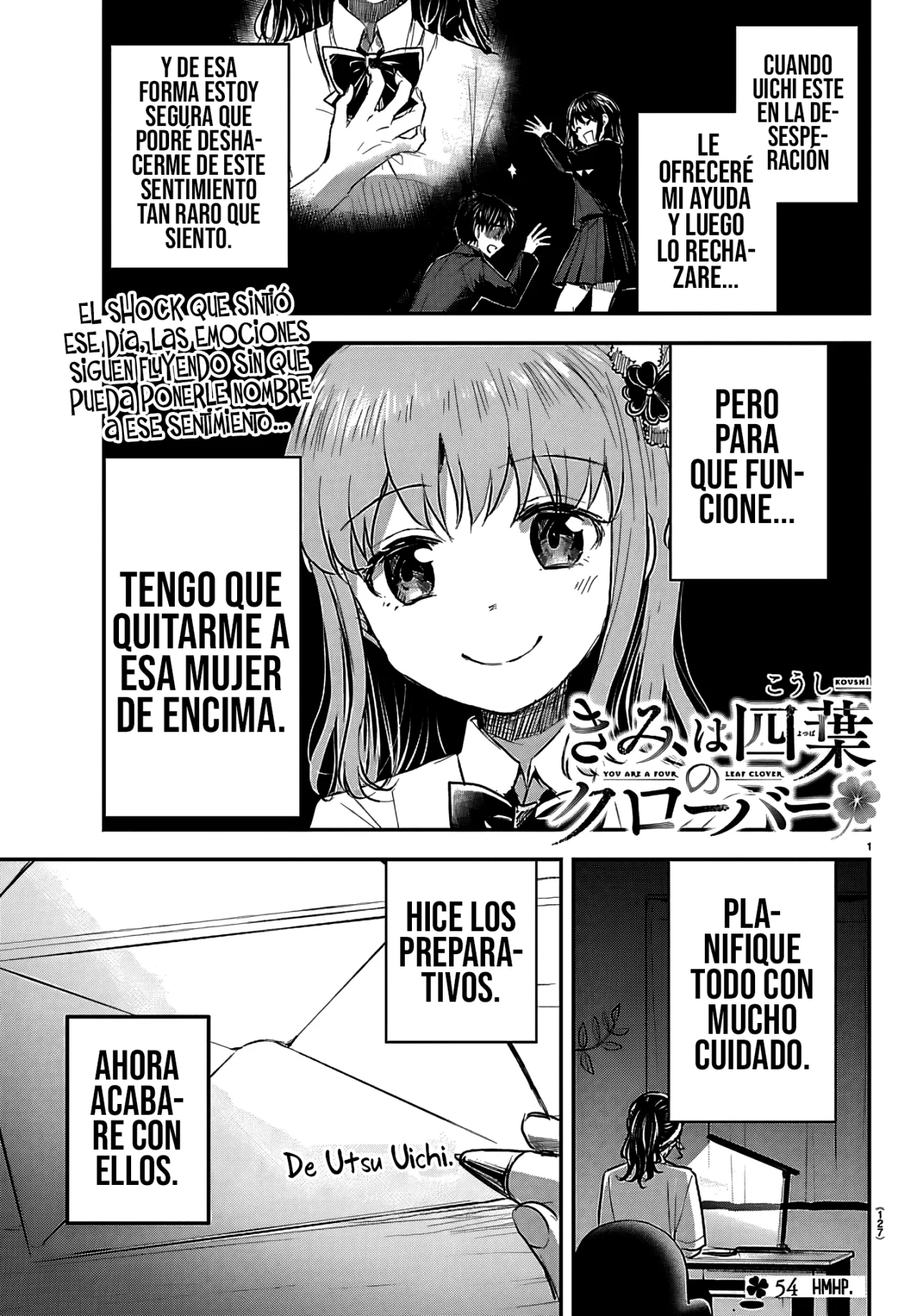 Kimi wa Yotsuba no Clover Capítulo 54 - Page 4