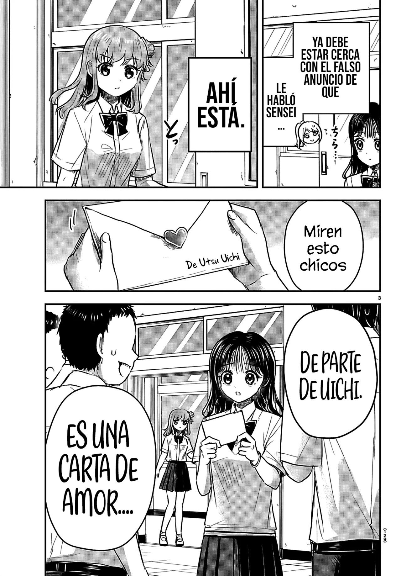 Kimi wa Yotsuba no Clover Capítulo 54 - Page 6