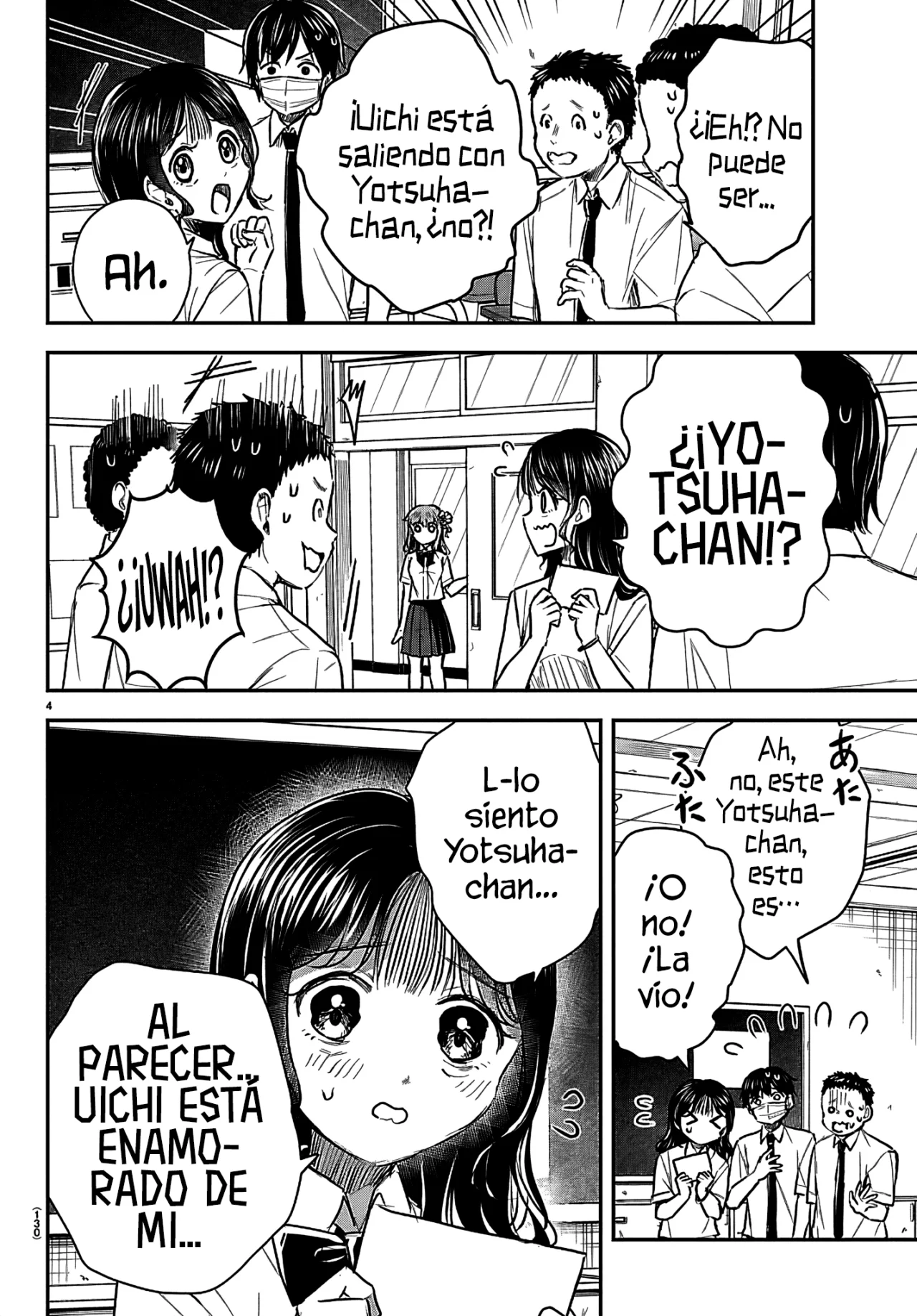 Kimi wa Yotsuba no Clover Capítulo 54 - Page 7