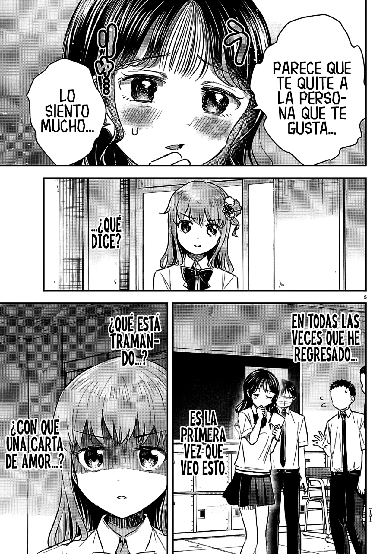 Kimi wa Yotsuba no Clover Capítulo 54 - Page 8