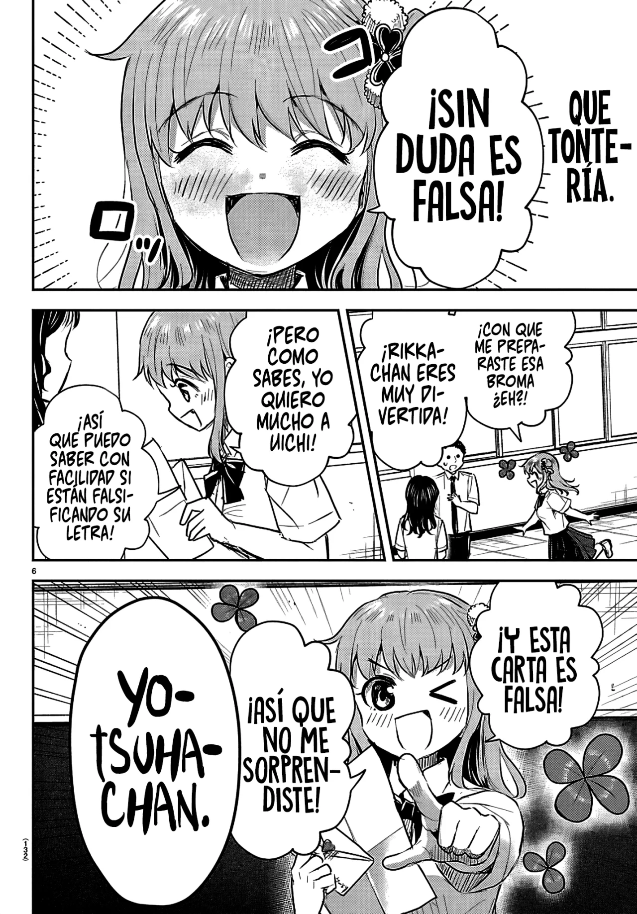 Kimi wa Yotsuba no Clover Capítulo 54 - Page 9