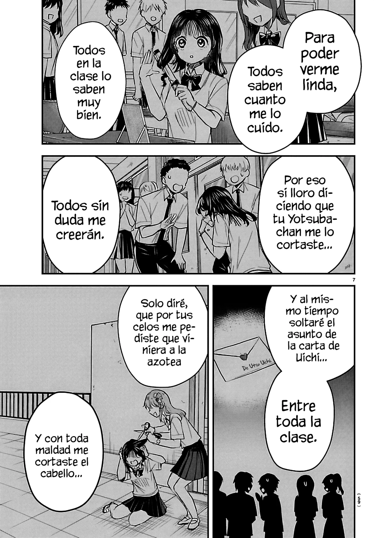 Kimi wa Yotsuba no Clover Capítulo 55 - Page 10