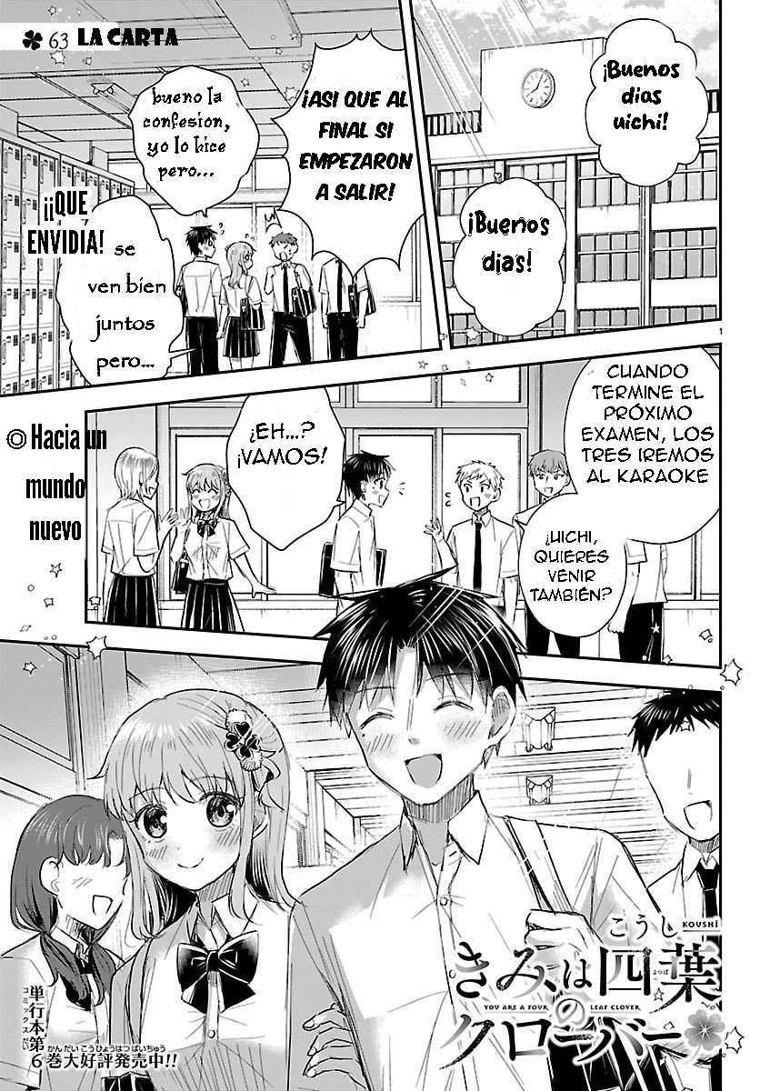 Kimi wa Yotsuba no Clover Capítulo 63 - Page 1