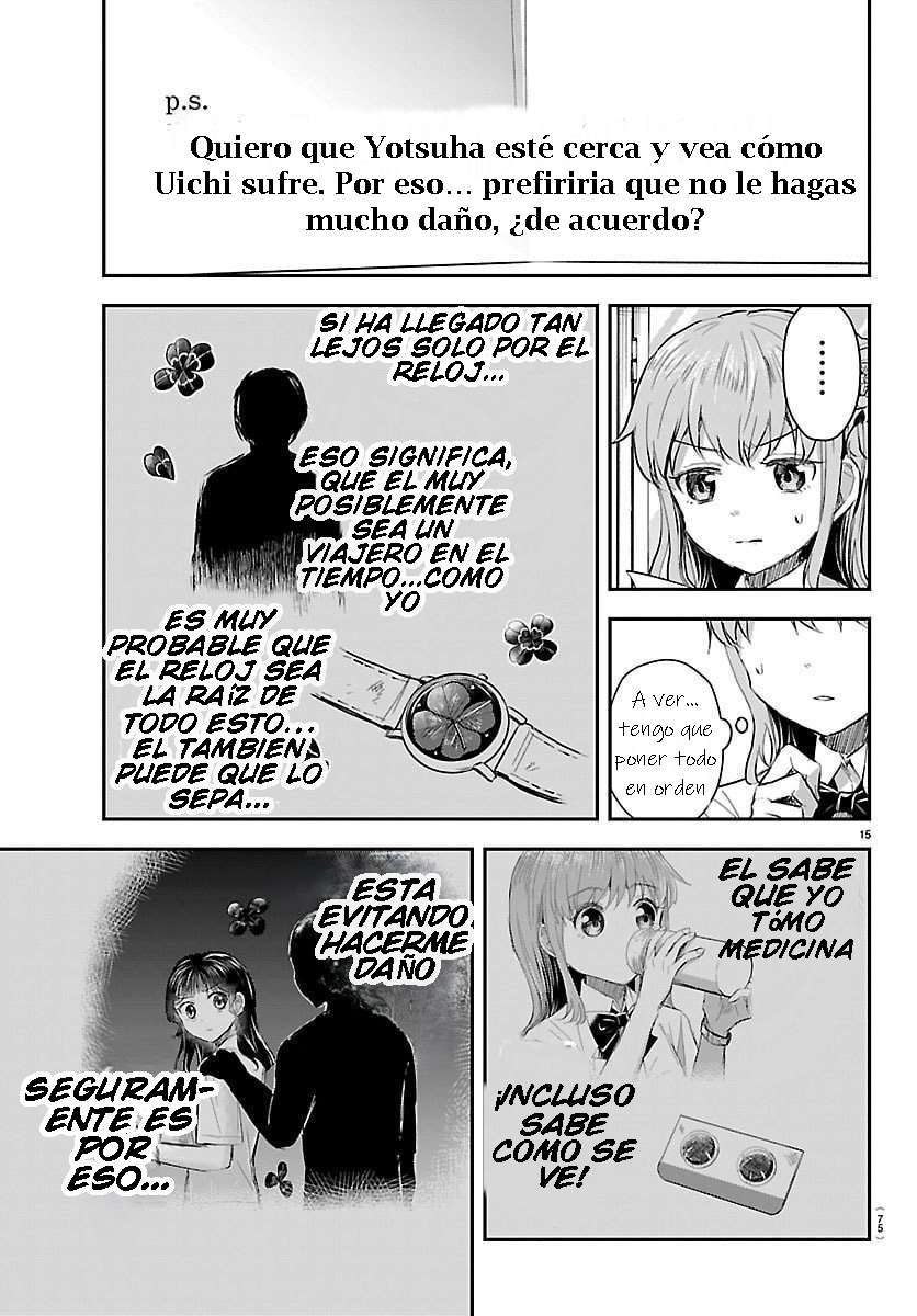 Kimi wa Yotsuba no Clover Capítulo 63 - Page 15