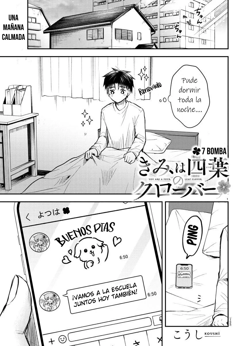 Kimi wa Yotsuba no Clover Capítulo 7 - Page 1