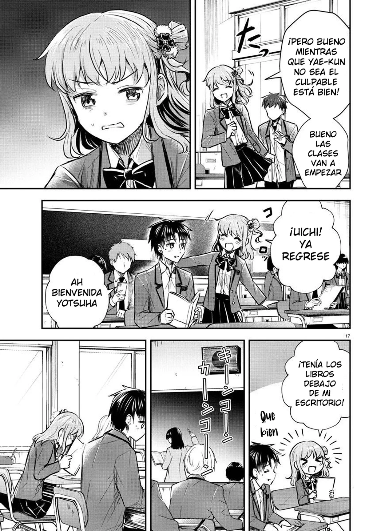 Kimi wa Yotsuba no Clover Capítulo 9 - Page 17