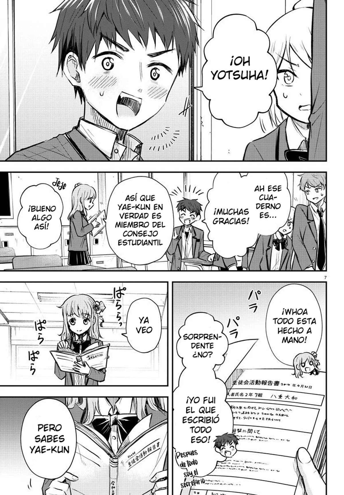 Kimi wa Yotsuba no Clover Capítulo 9 - Page 7