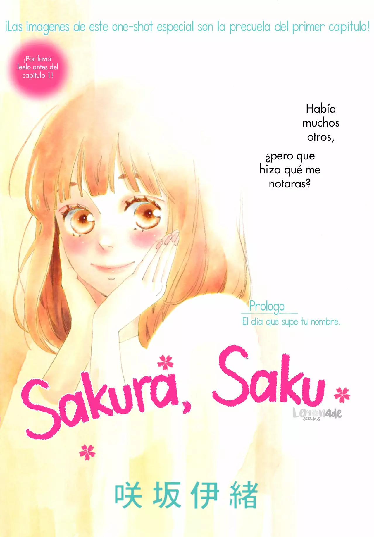 Sakura, Saku. Capítulo 0 - Page 3