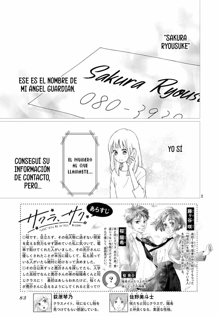 Sakura, Saku. Capítulo 2 - Page 3