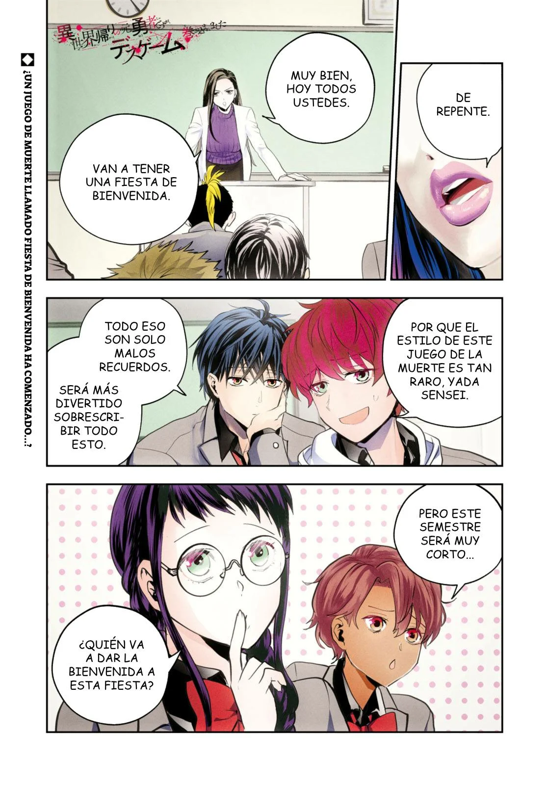 Death Game Ni Makikomore Mashita, Isekai Gaeri No Moto Yusha Desuga Capítulo 22.1 - Page 3