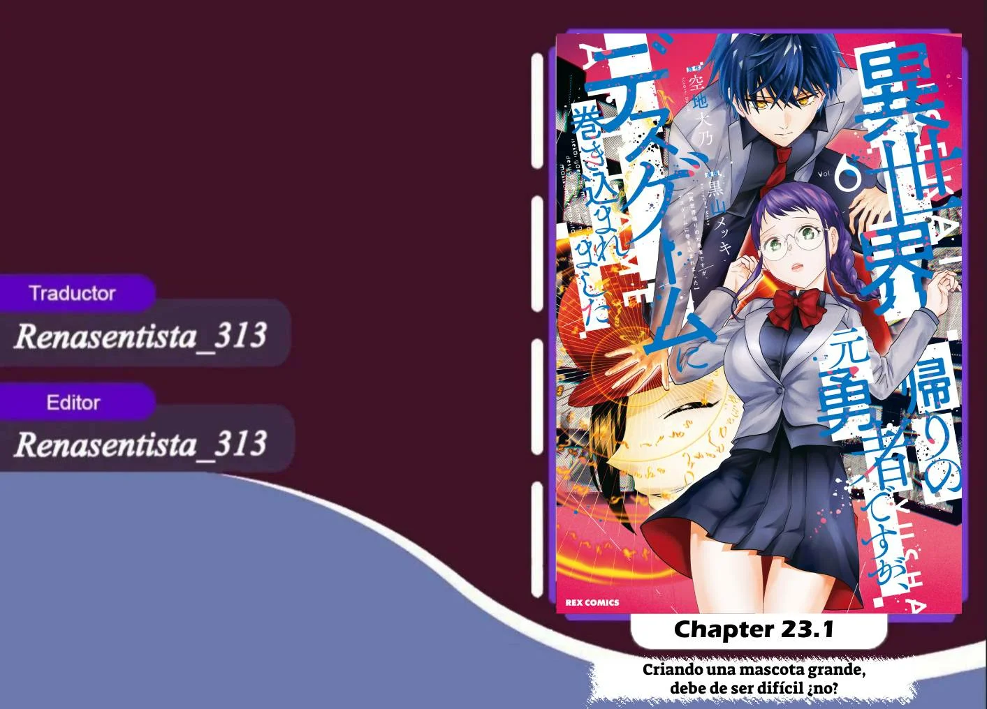 Death Game Ni Makikomore Mashita, Isekai Gaeri No Moto Yusha Desuga Capítulo 23.1 - Page 1