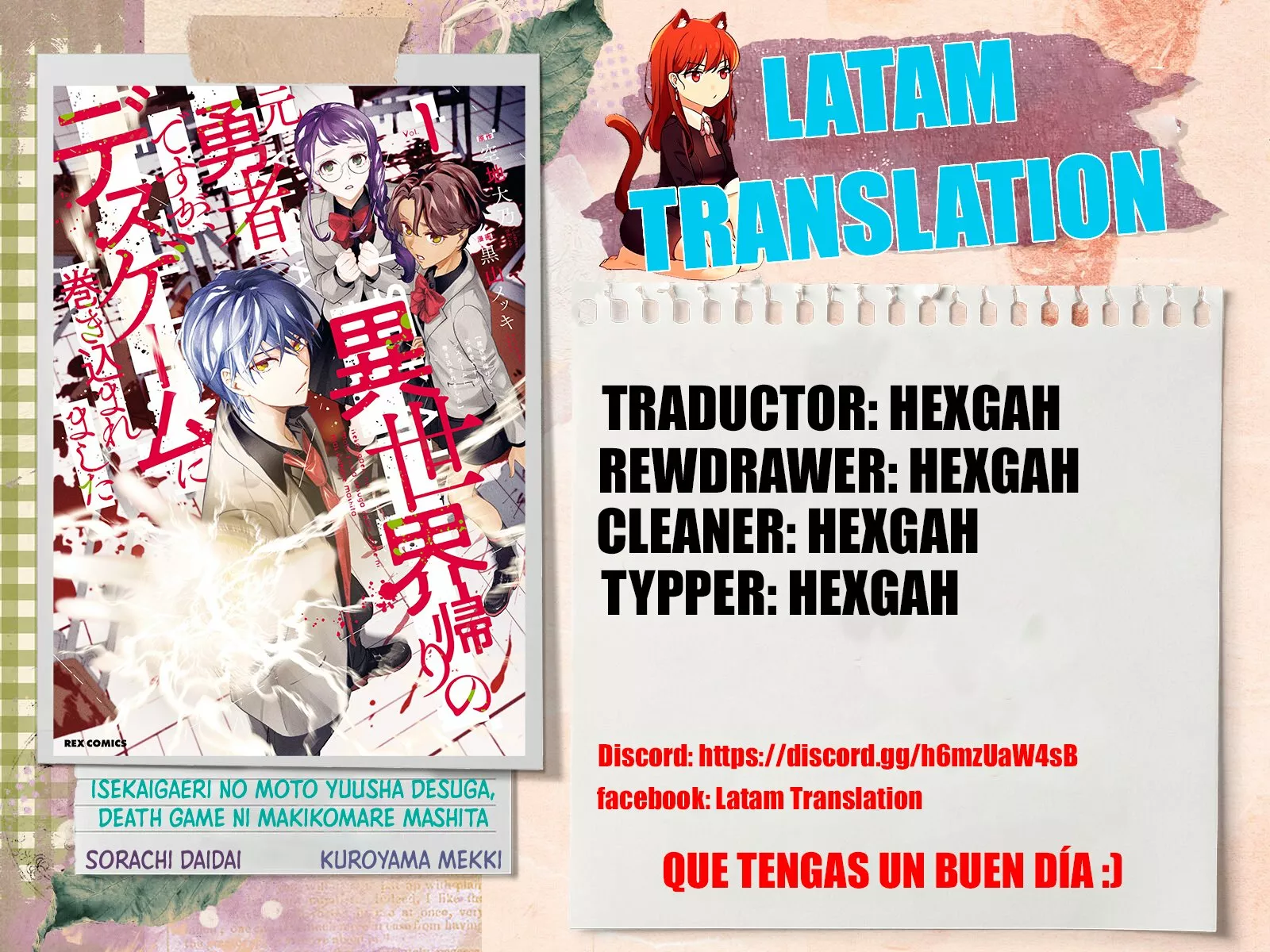 Death Game Ni Makikomore Mashita, Isekai Gaeri No Moto Yusha Desuga Capítulo 9.1 - Page 1