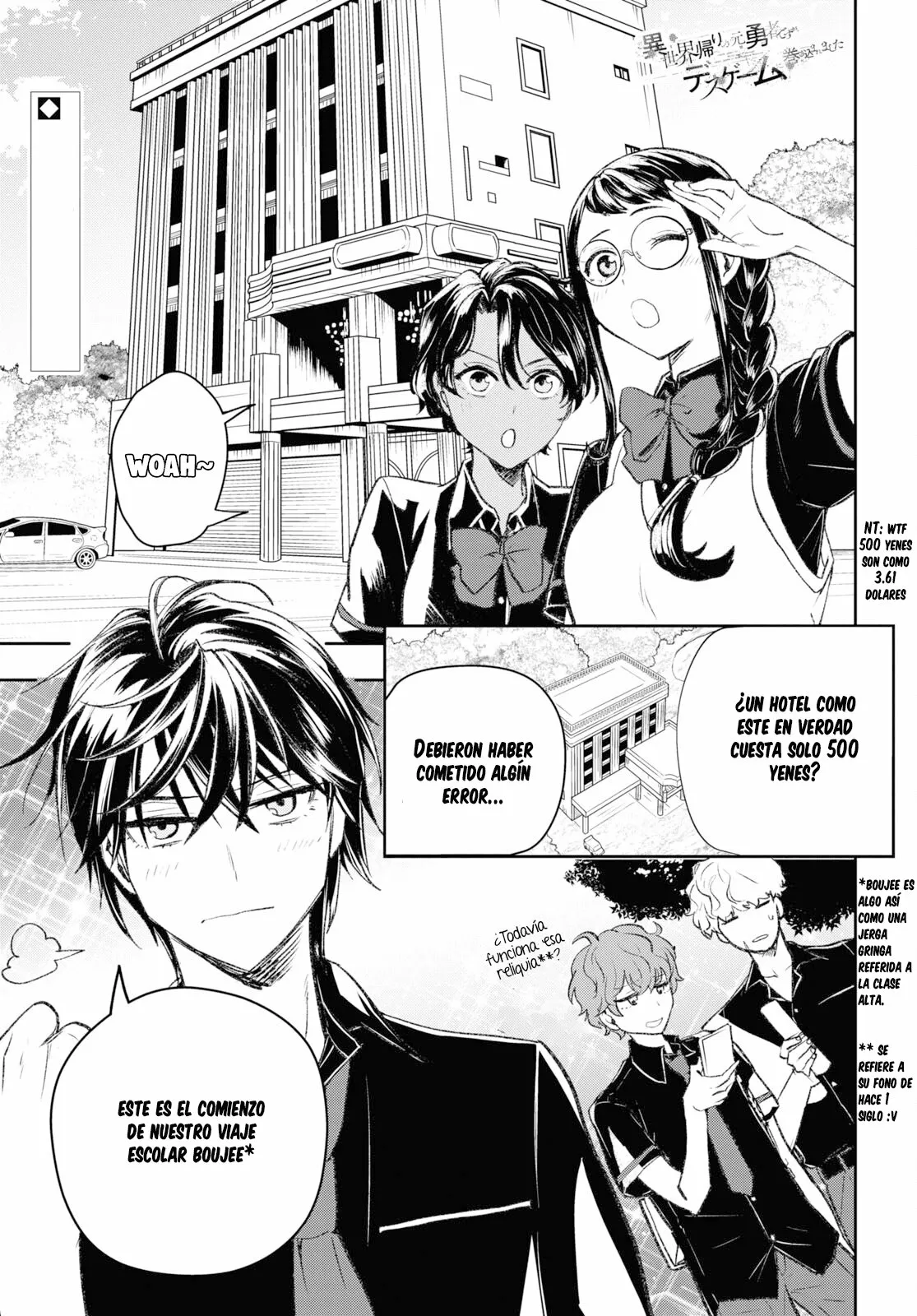 Death Game Ni Makikomore Mashita, Isekai Gaeri No Moto Yusha Desuga Capítulo 9.1 - Page 2