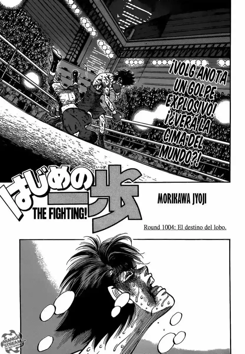 Hajime no Ippo Capítulo 1004 - Page 2